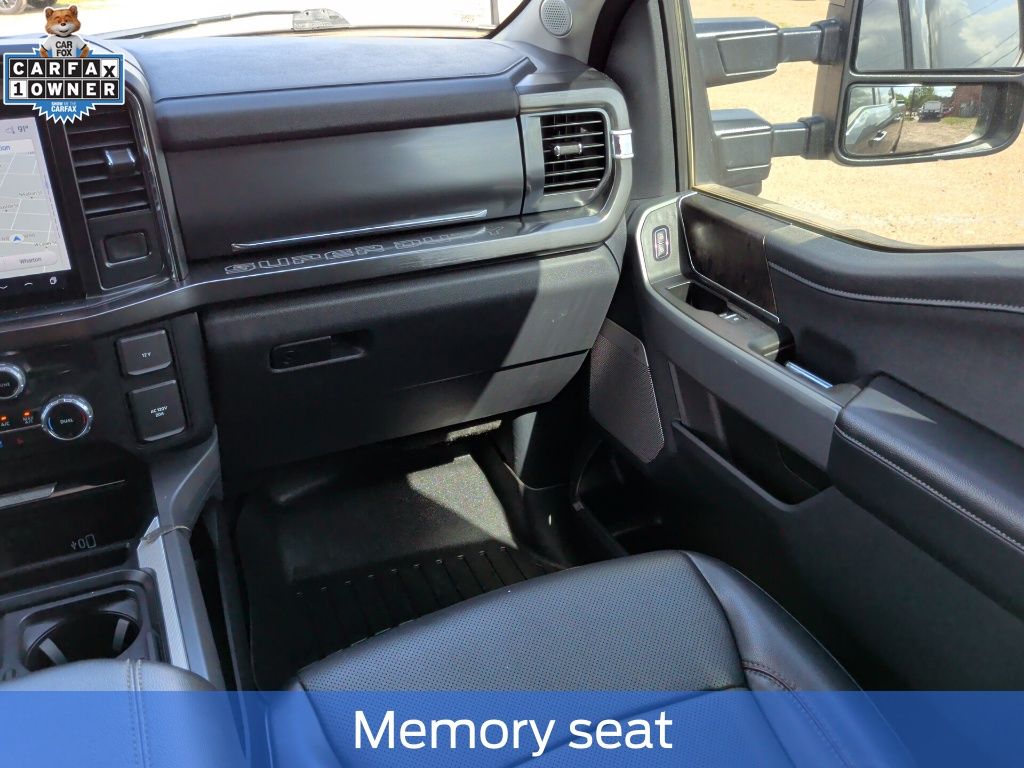2024 Ford F-350SD Lariat Gray at Central Houston Nissan