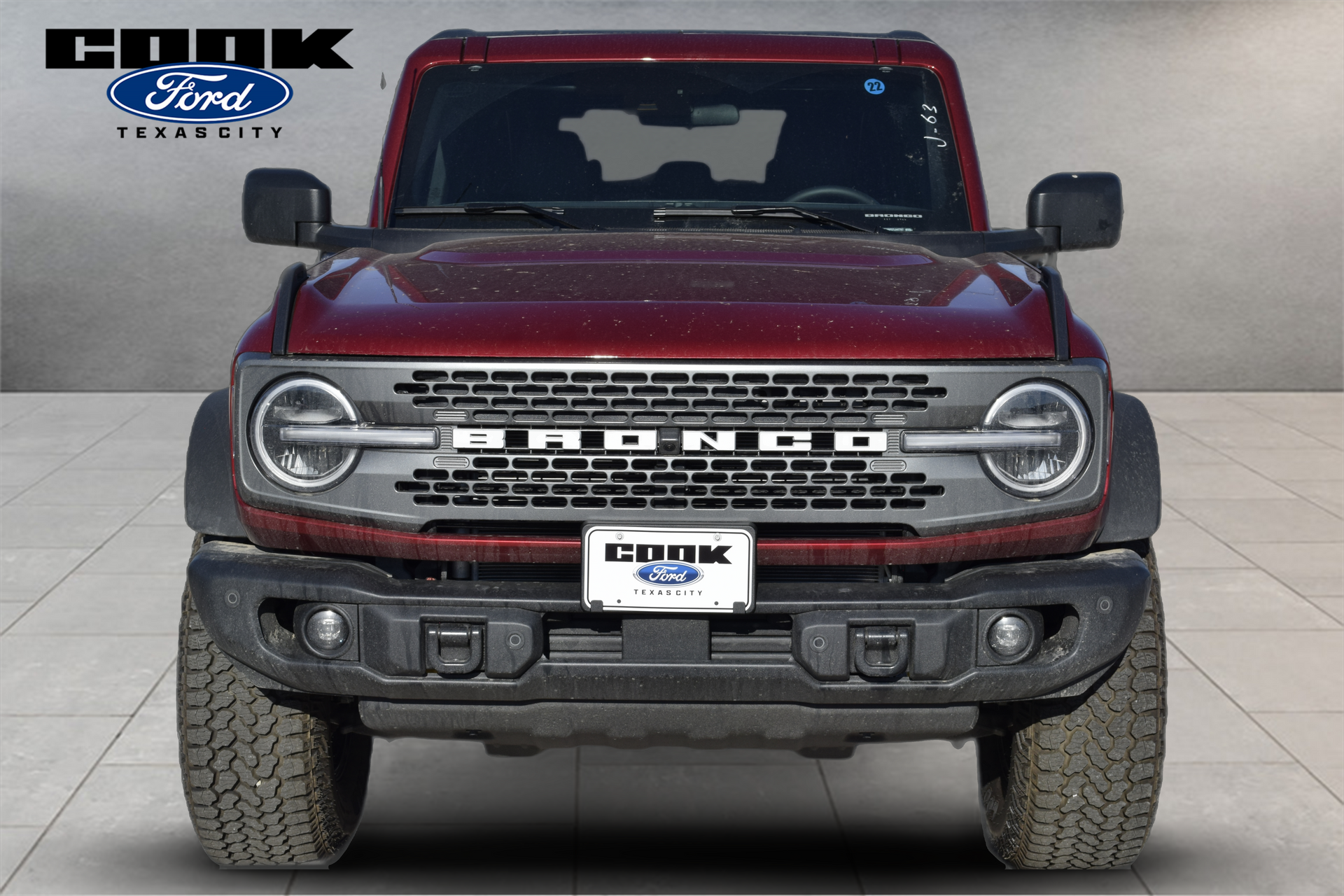 2026 Ford Bronco Badlands Red at Cook Ford