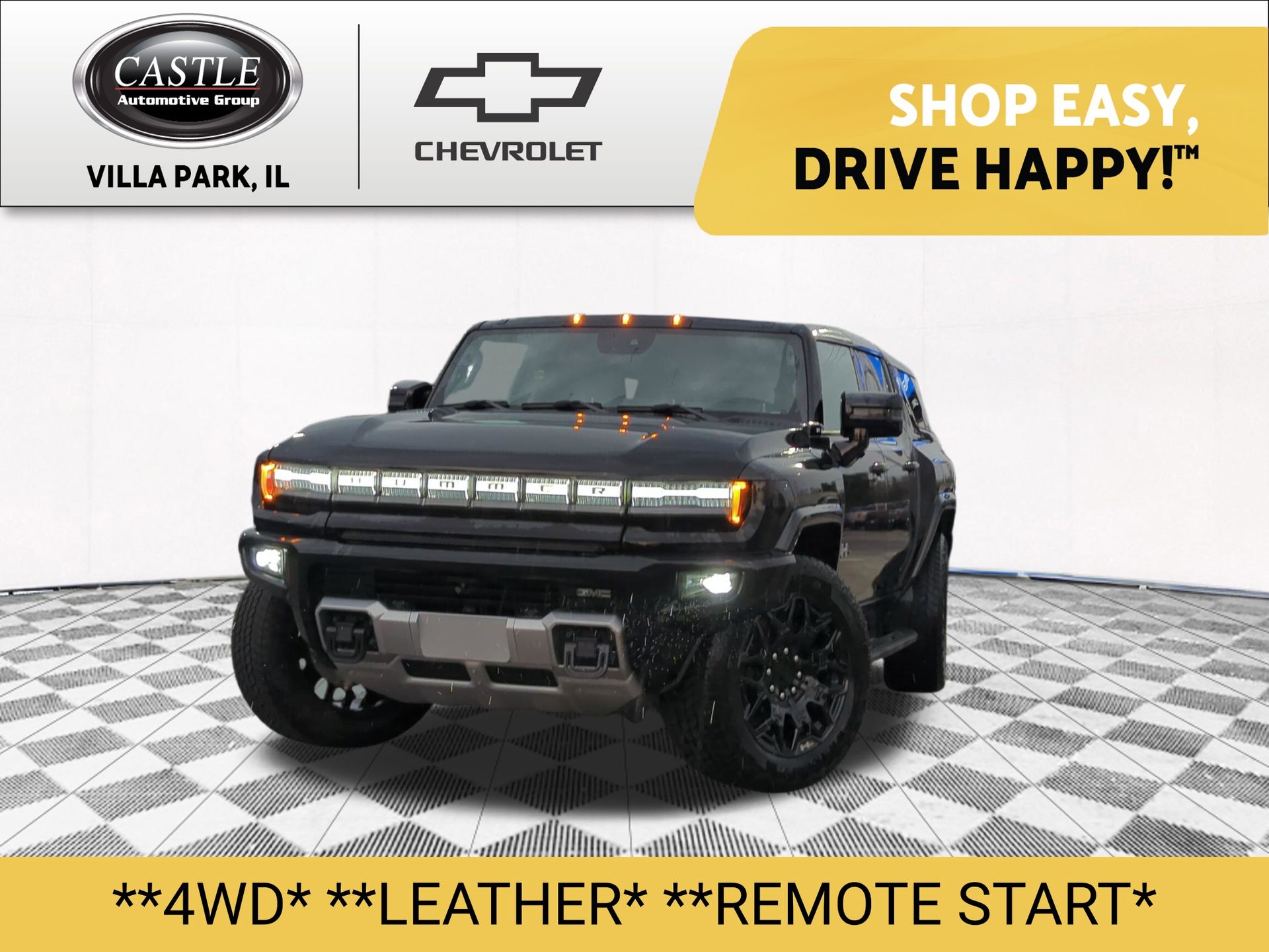 Void Black 2024 GMC Hummer EV SUV 2X AWD SUV / Crossover All-Wheel Drive 1-Speed Automatic