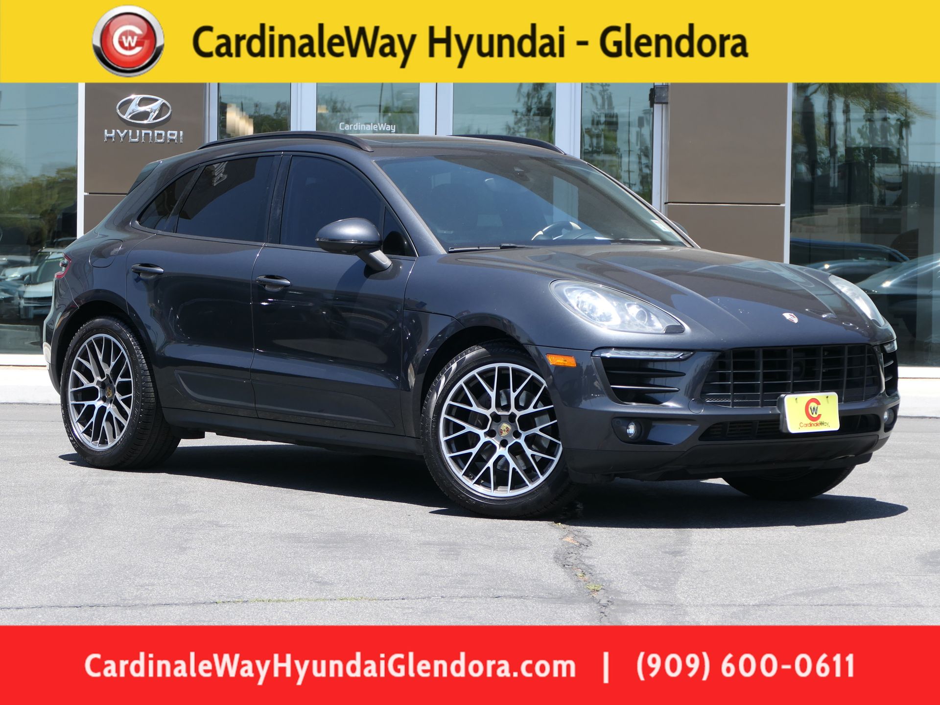 Gray 2018 Porsche Macan AWD SUV / Crossover All-Wheel Drive 7-Speed Automatic