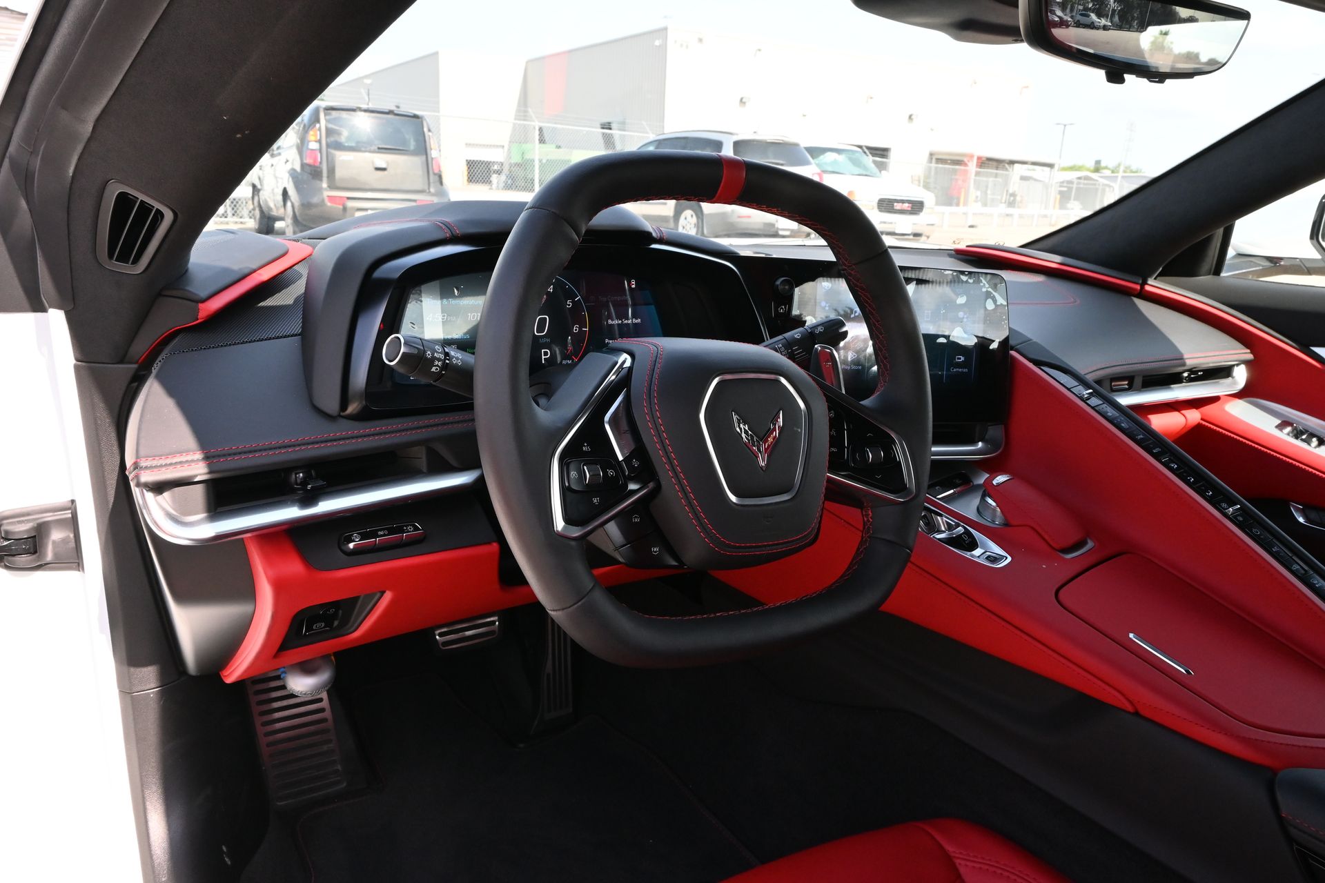 2024 Chevrolet Corvette Stingray White at Central Houston Nissan