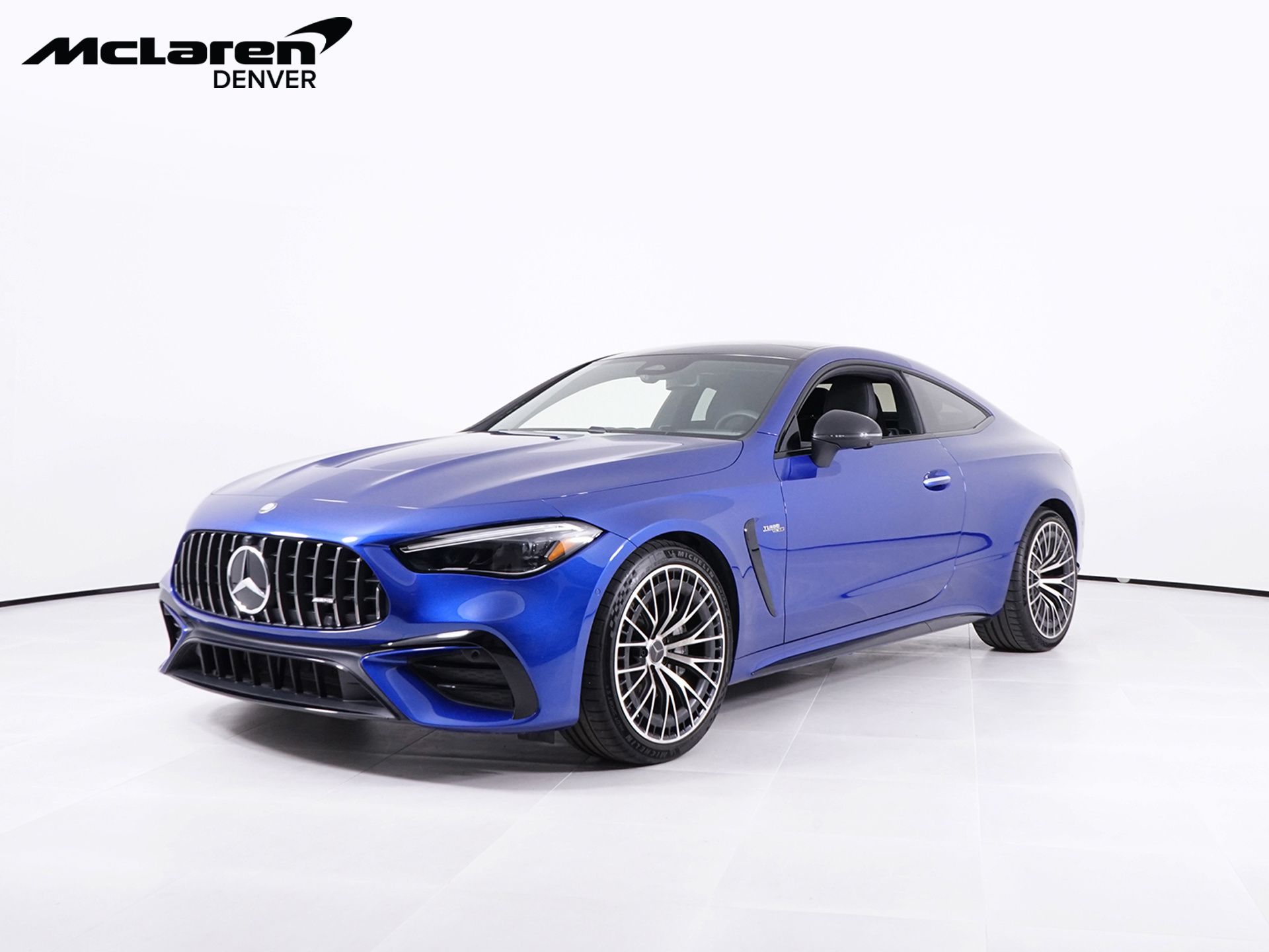 Starling Blue Metallic 2025 Mercedes-Benz CLE AMG CLE 53 4MATIC Coupe All-Wheel Drive 9-Speed Automatic
