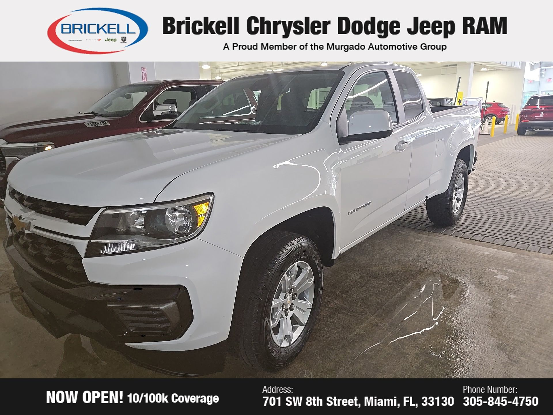 Summit White 2022 Chevrolet Colorado Pickup Truck 4X2 6-Speed Automatic