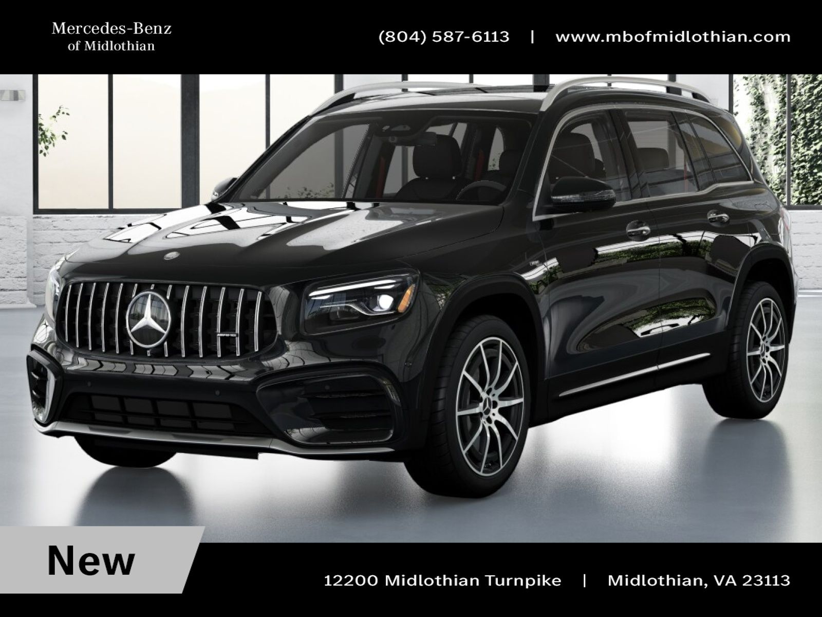 Night Black 2026 Mercedes-Benz GLB SUV / Crossover All-Wheel Drive 8-Speed Automatic