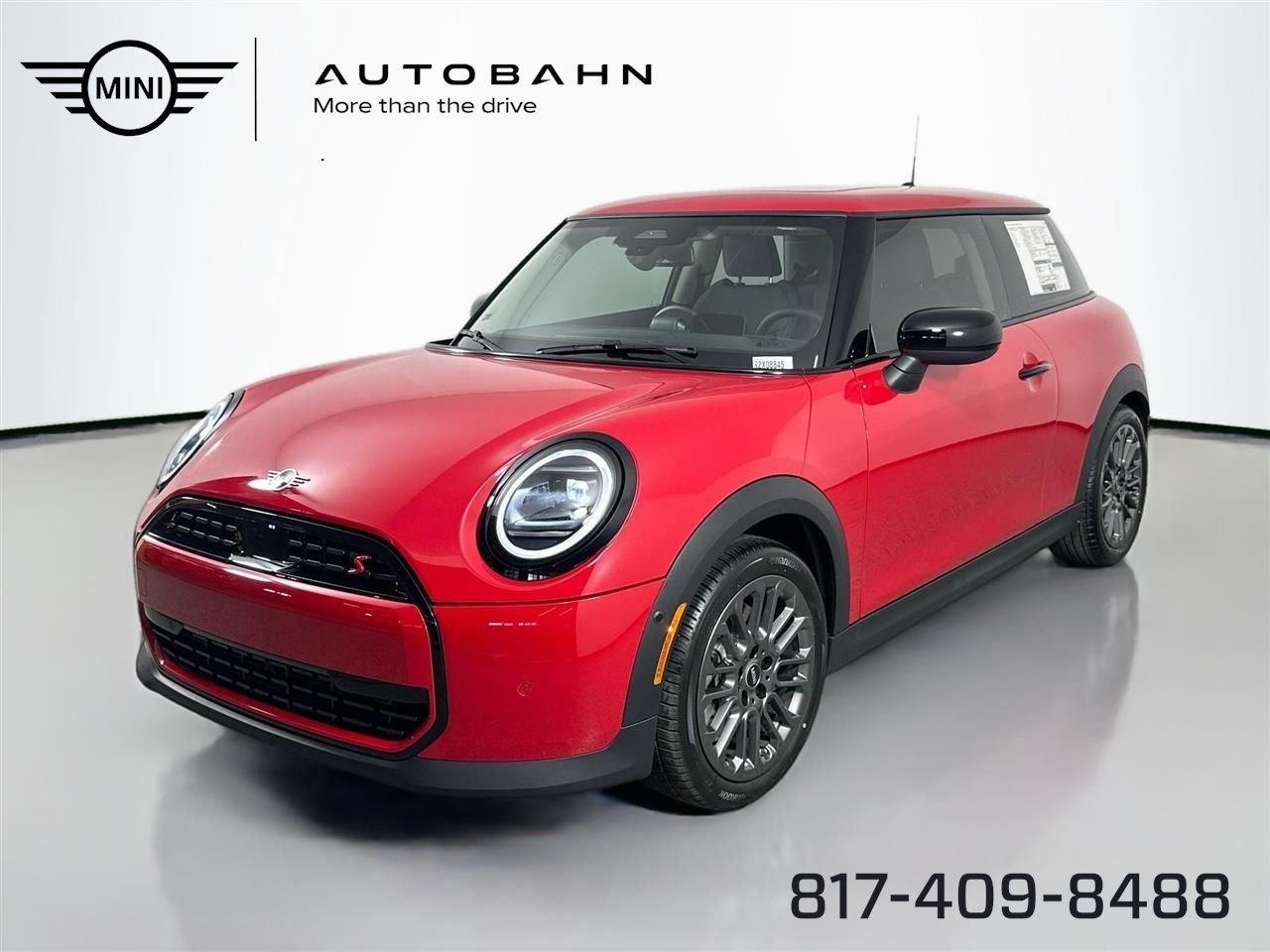 Chili Red II 2025 MINI Cooper S Signature Trim 2-door Hatchback Hatchback Front-Wheel Drive 7-Speed Automatic