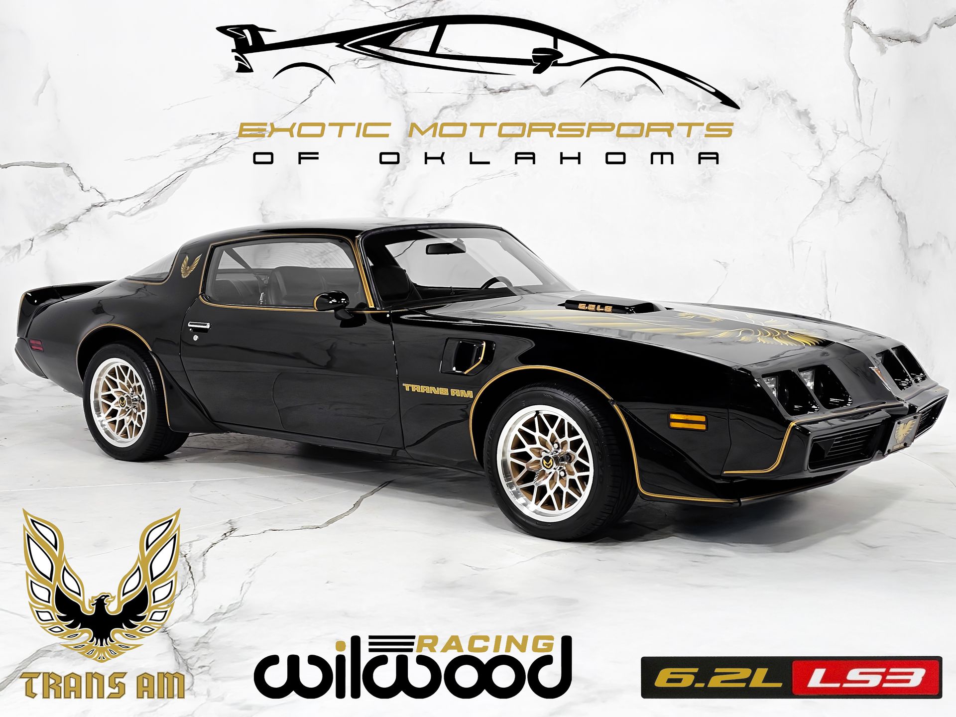 Black 1979 Pontiac Firebird Coupe Automatic