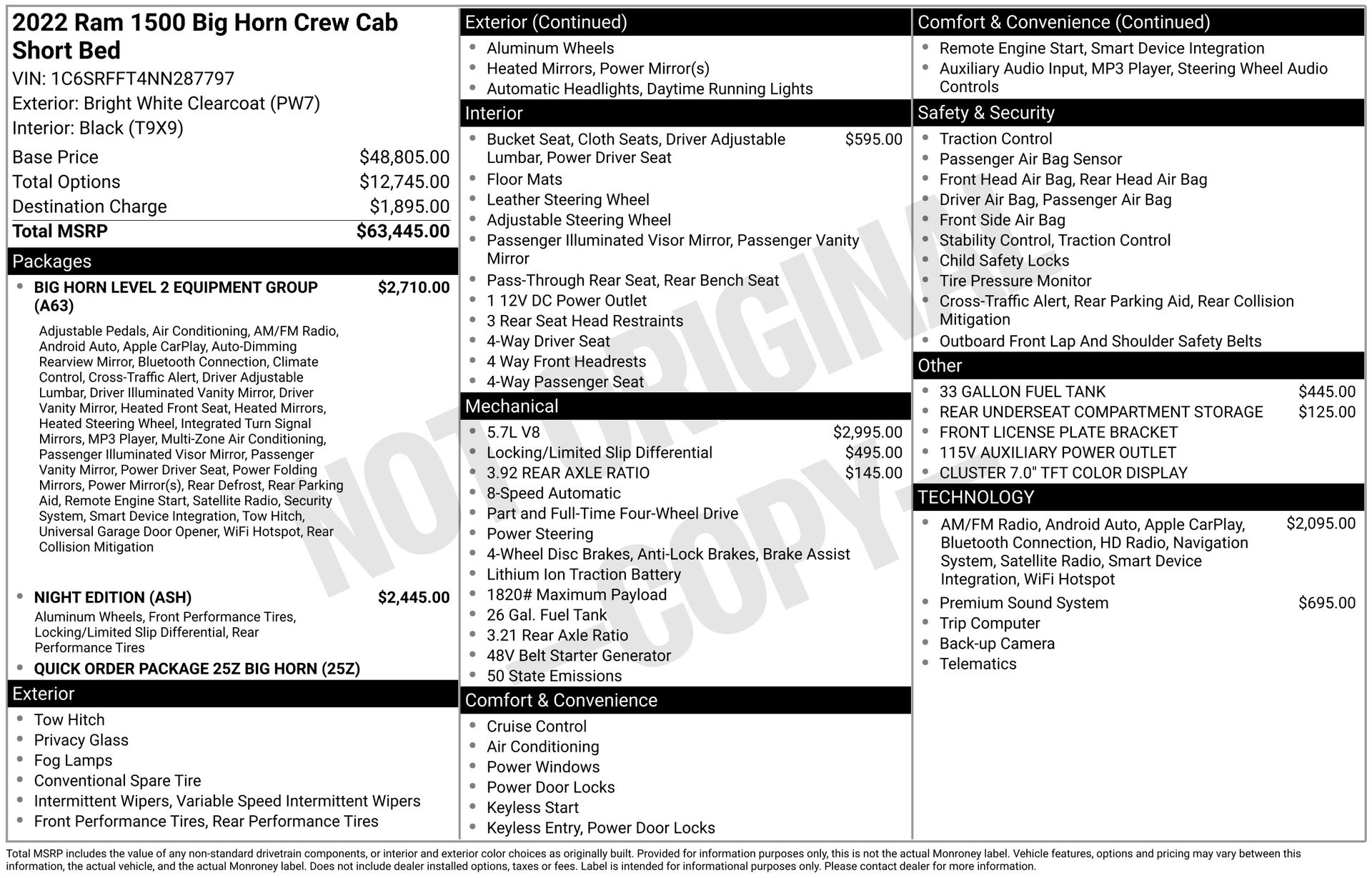 2022 RAM 1500 - Image 3