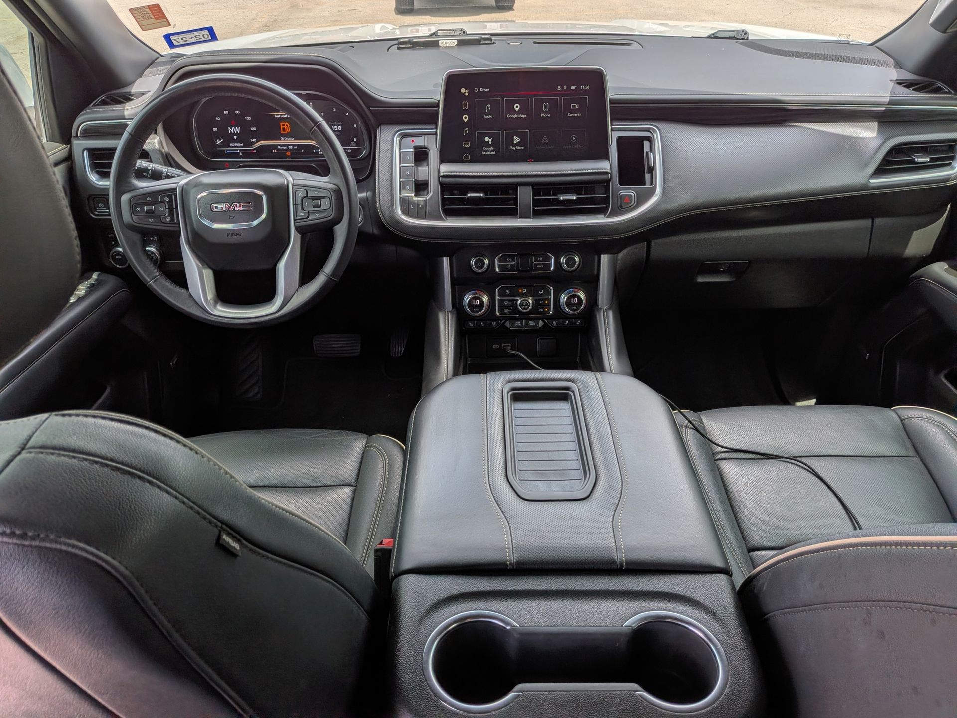 2022 GMC Yukon SLT White at North Houston Mitsubishi