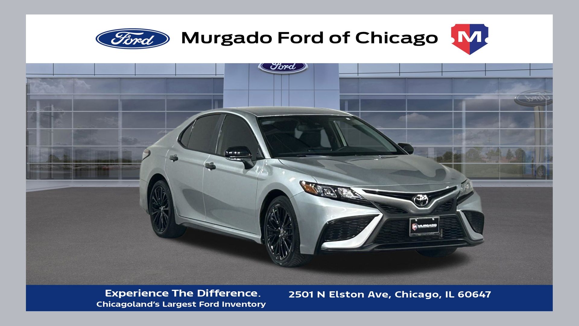 Celestial Silver Metallic 2022 Toyota Camry Sedan Front-Wheel Drive 8-Speed Automatic