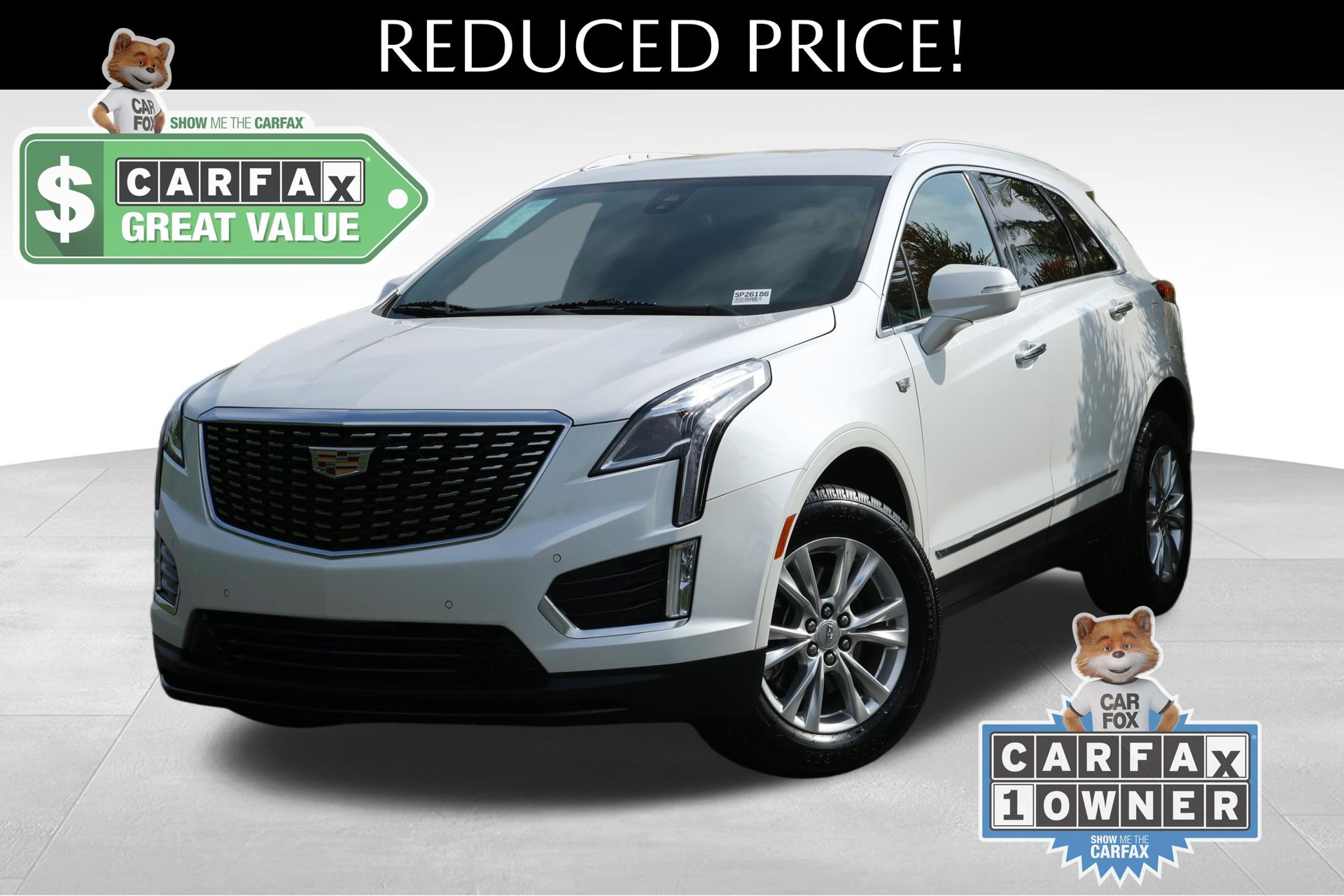 Crystal White Tricoat 2022 Cadillac XT5 SUV / Crossover Front-Wheel Drive 9-Speed Automatic