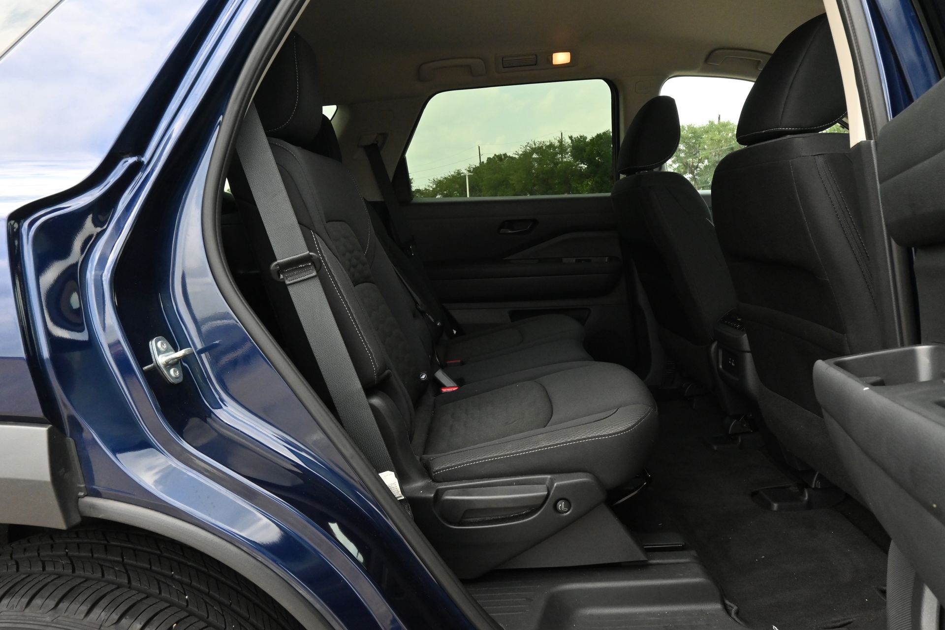 2025 Nissan Pathfinder SV Blue at Bravo Nissan