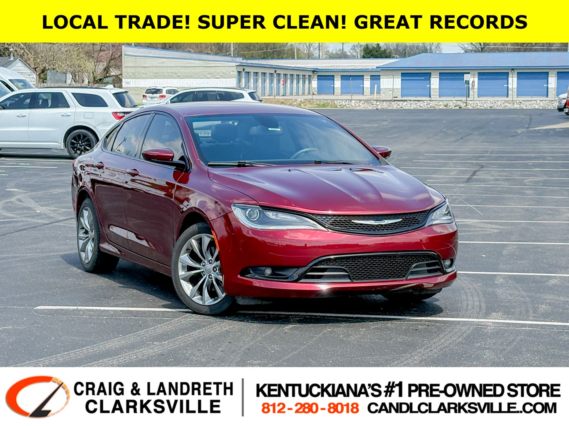 Velvet Red Pearlcoat 2016 Chrysler 200 S Sedan FWD Sedan Front-Wheel Drive 9-Speed Automatic