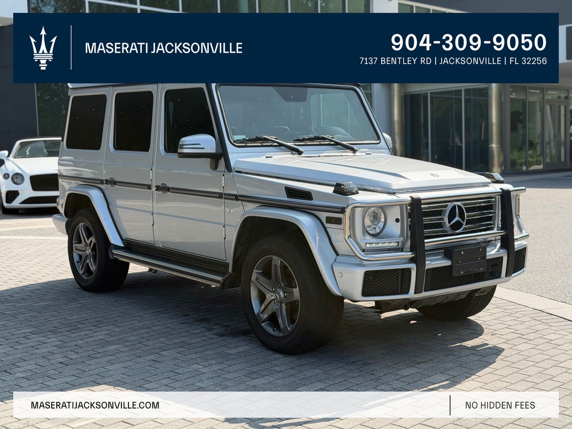Iridium Silver Metallic 2018 Mercedes-Benz G-Class SUV / Crossover All-Wheel Drive 7-Speed Automatic