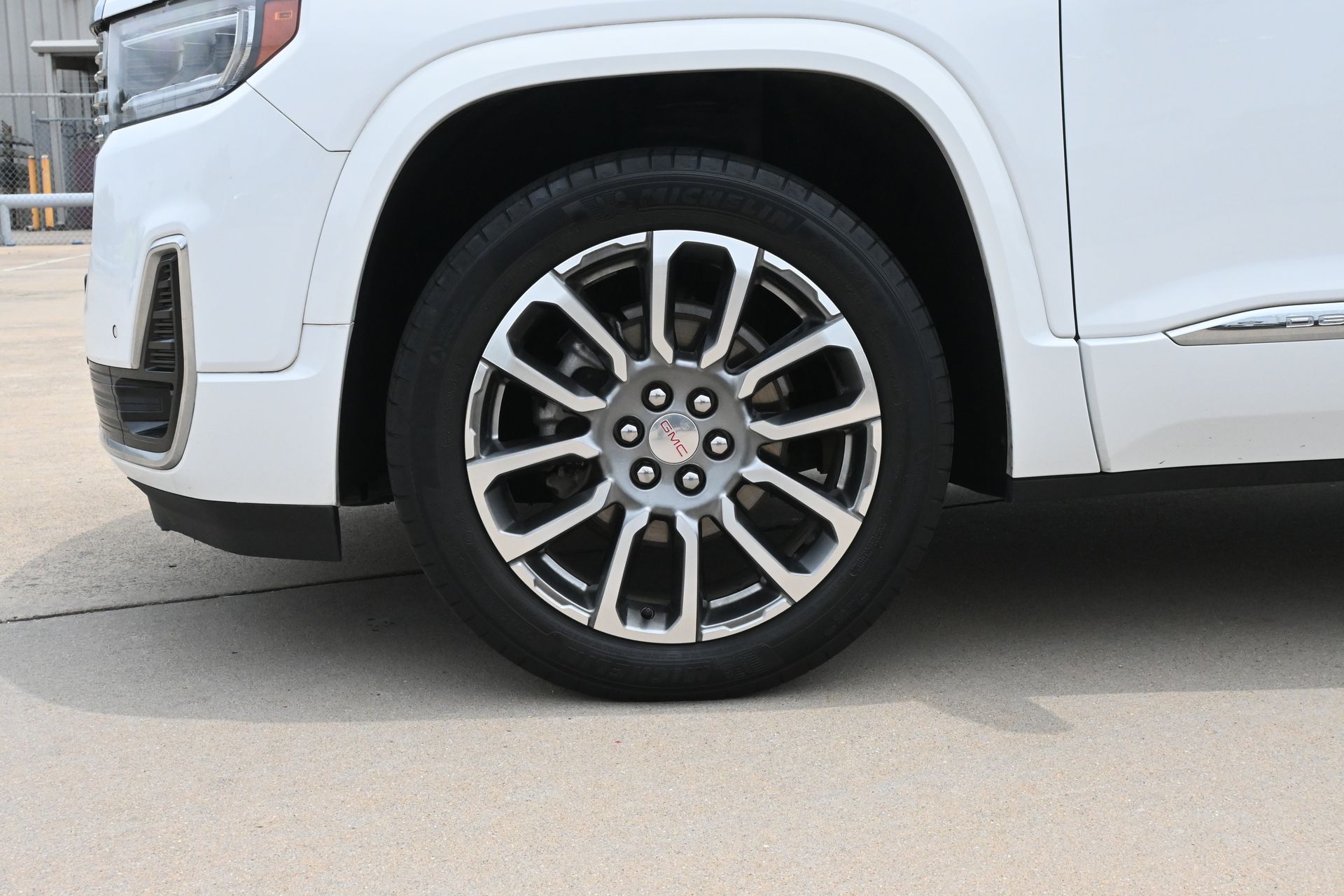2023 GMC Acadia Denali White at Bayway Cadillac Southwest