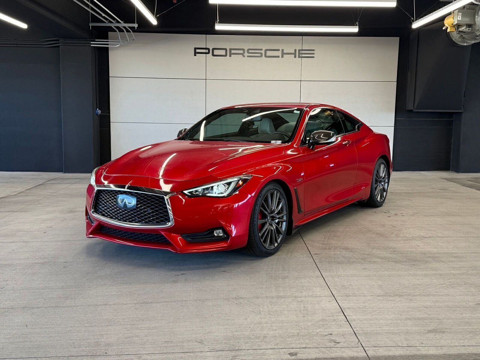 Dynamic Sunstone Red 2017 INFINITI Q60 Coupe Rear-Wheel Drive 7-Speed Automatic