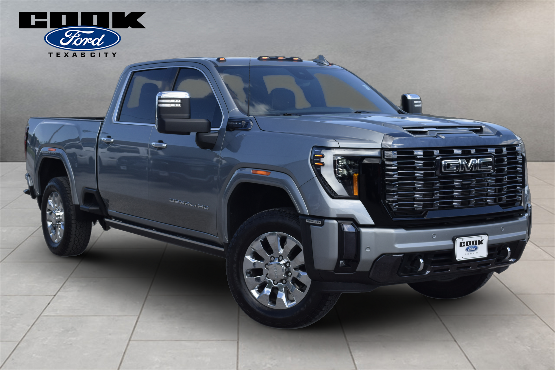 2024 GMC Sierra 2500HD Denali Ultimate Silver at EAG Ford Navasota
