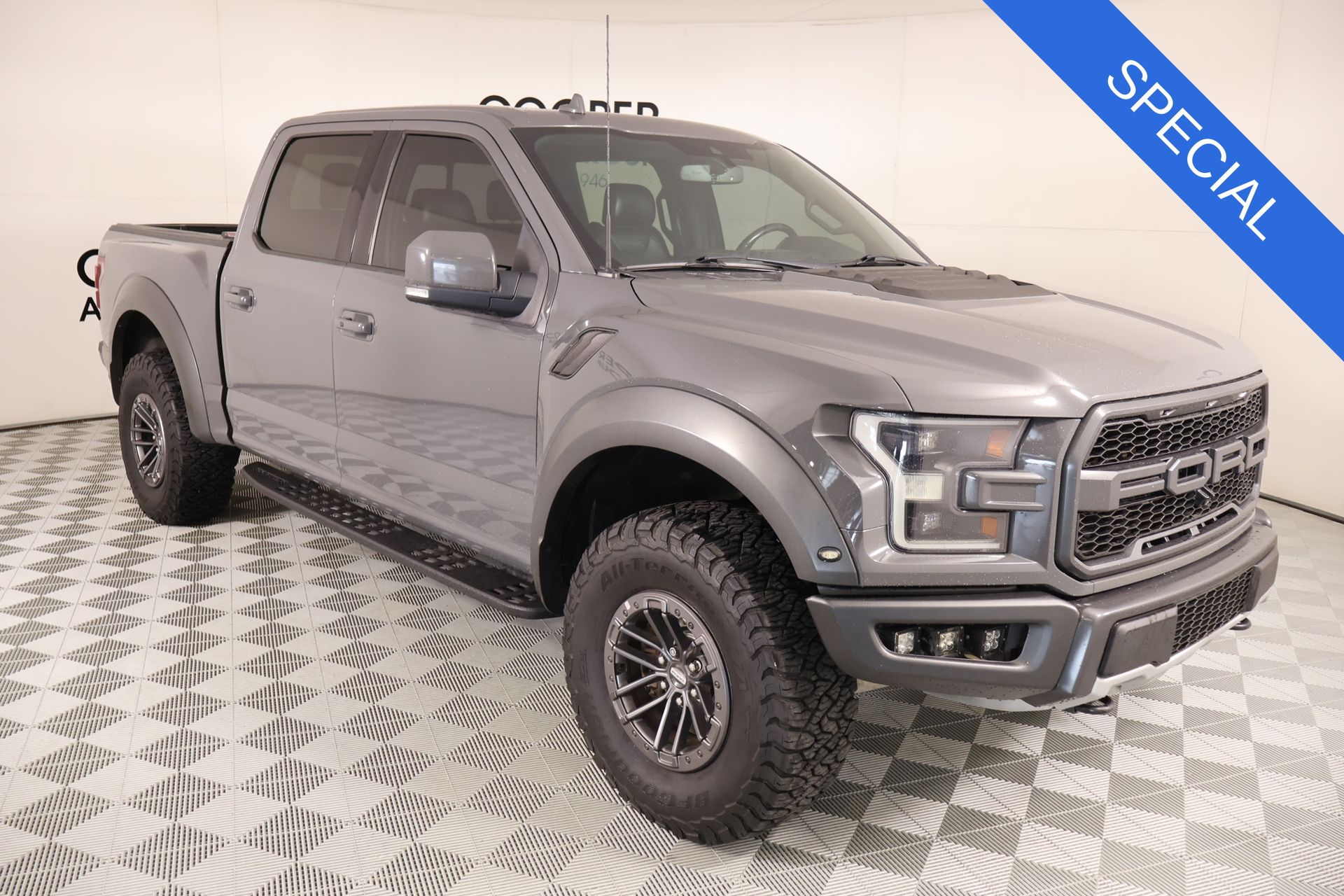 Gray (Lead Foot) 2020 Ford F-150 Raptor SuperCrew 4WD Pickup Truck Four-Wheel Drive Automatic