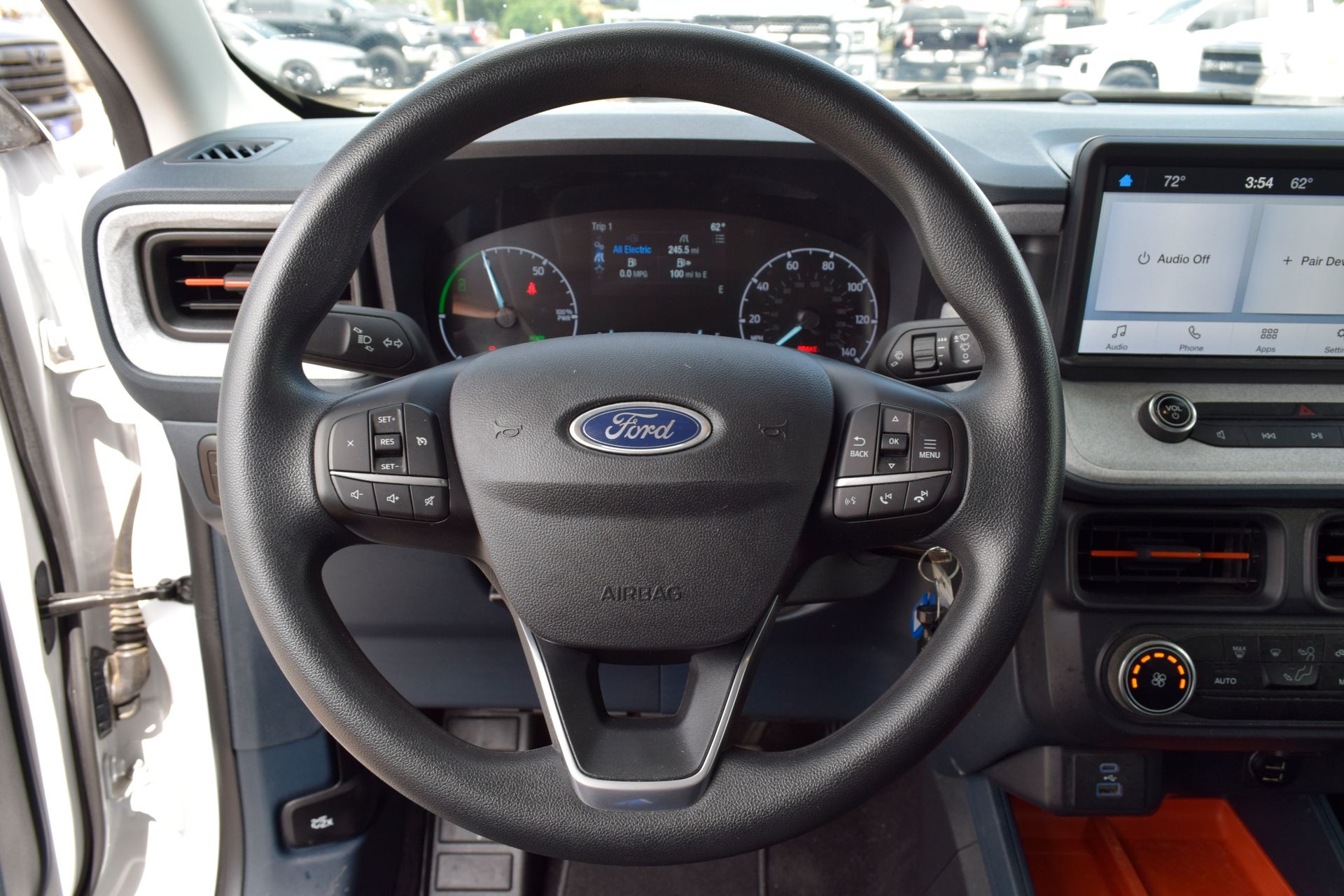 2024 Ford Maverick XLT White at South Houston Nissan