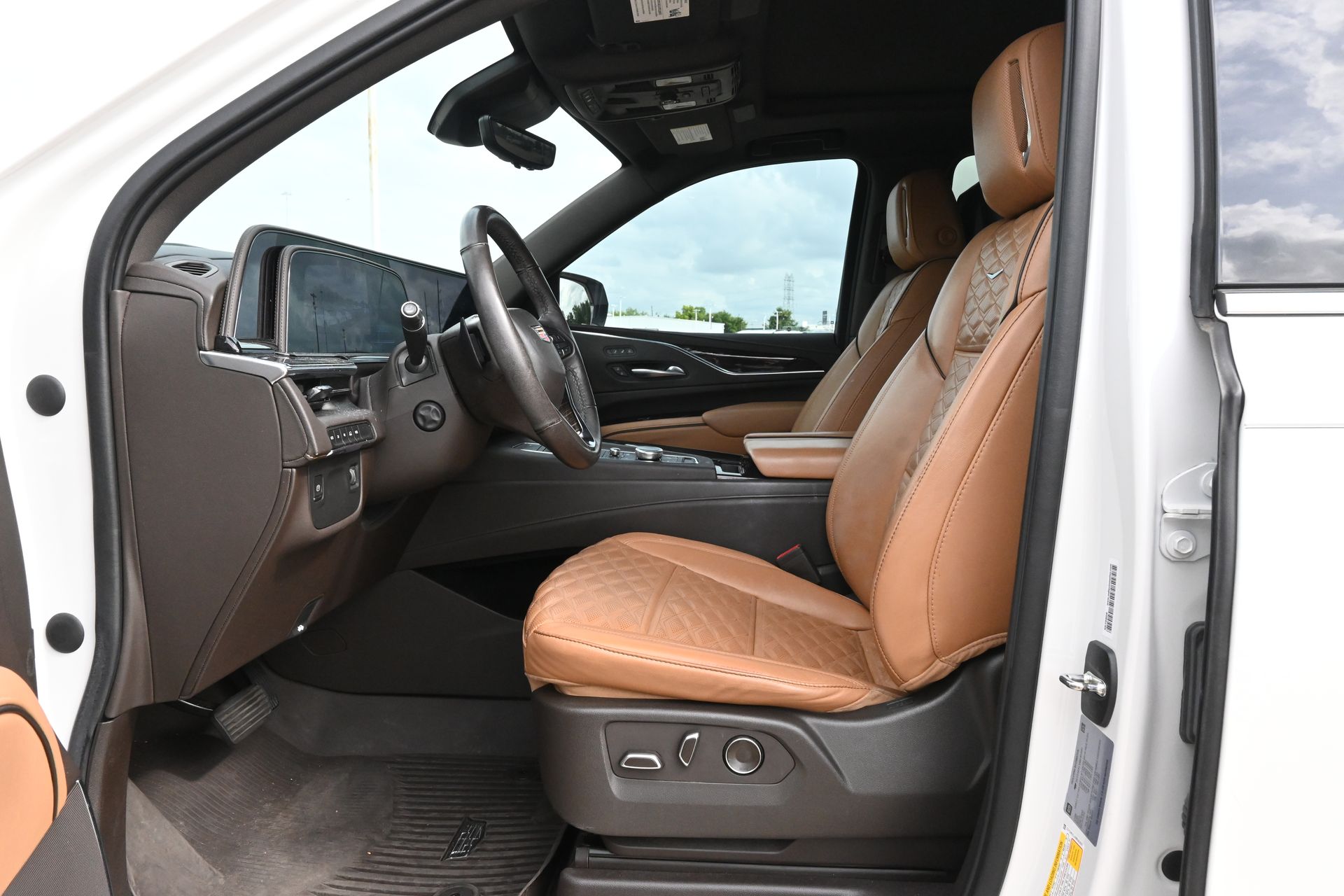 2021 Cadillac Escalade ESV Premium White at DeMontrond Automotive Group