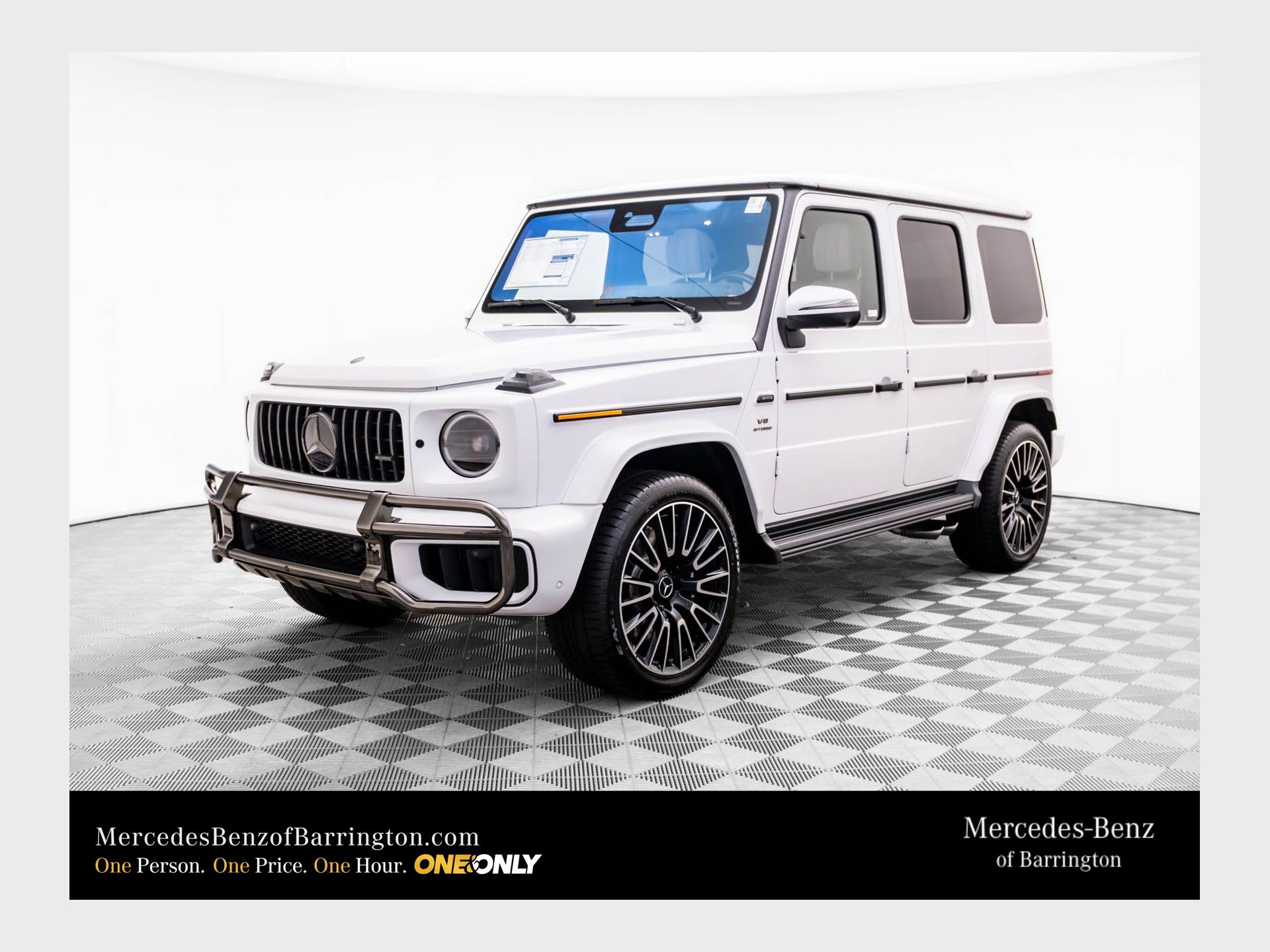 Moonlight White Magno 2026 Mercedes-Benz G-Class AMG G 63 4MATIC SUV / Crossover All-Wheel Drive 9-Speed Automatic