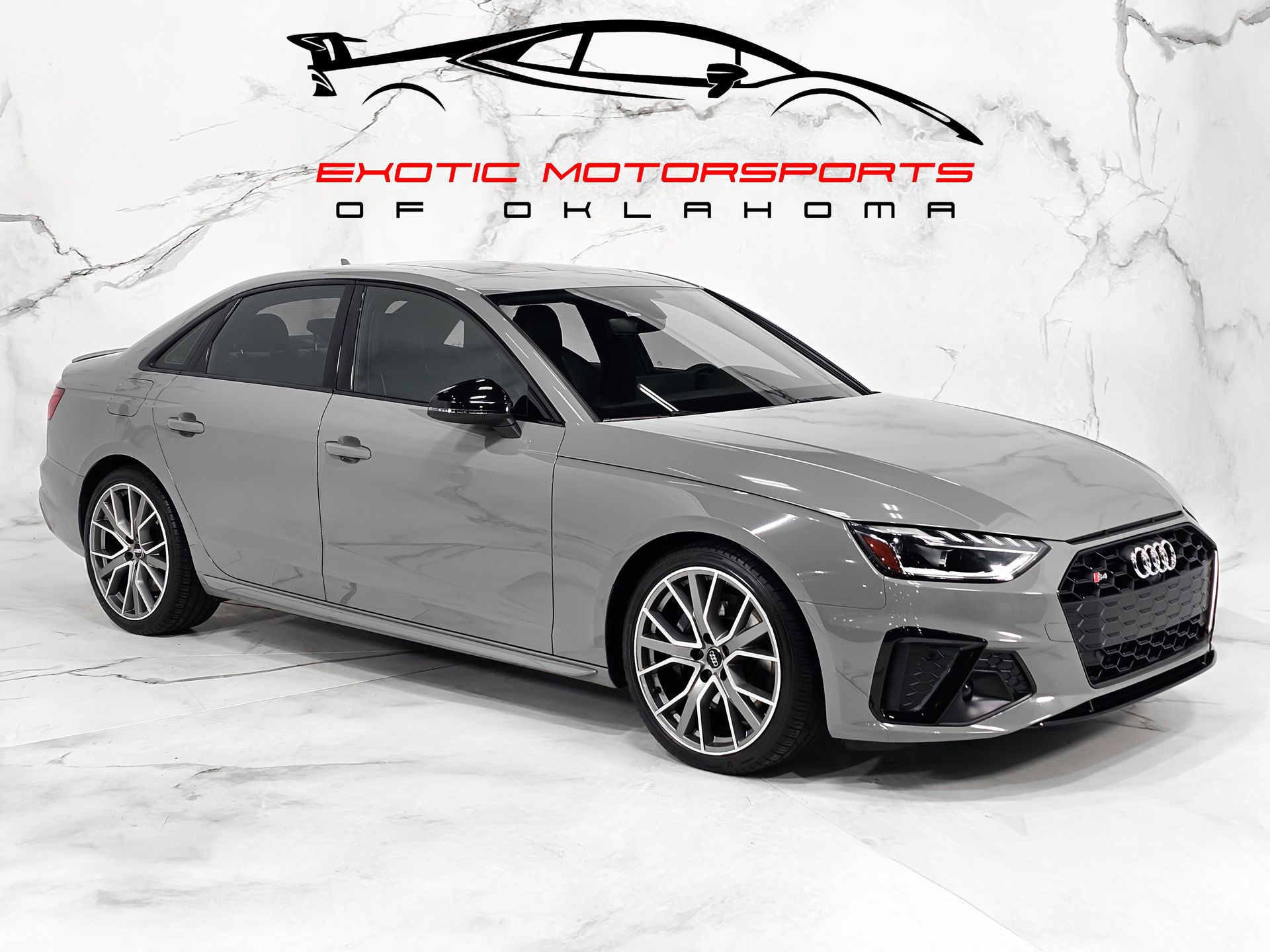 Gray 2020 Audi S4 Sedan All-Wheel Drive 8-Speed Automatic