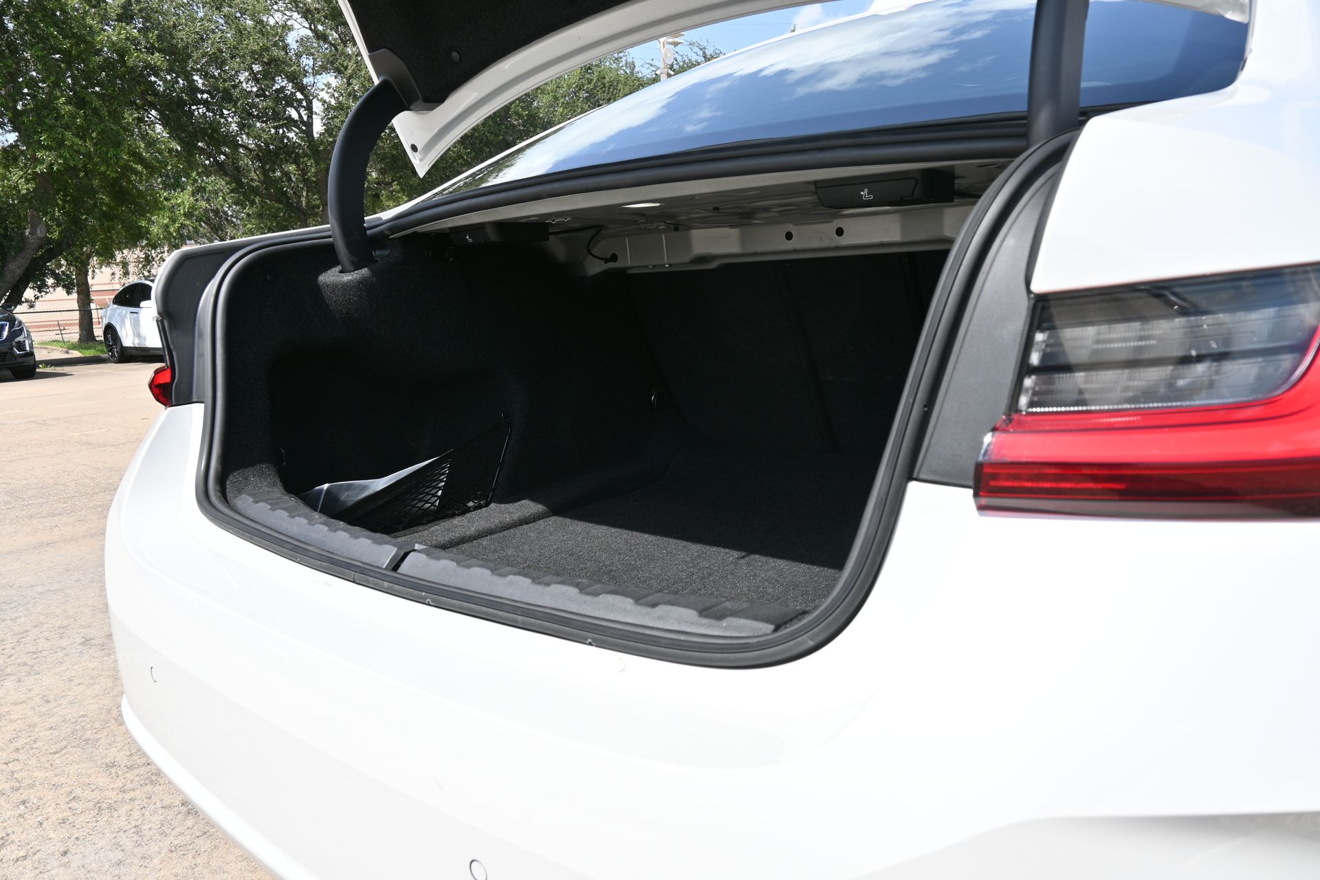 2026 BMW 3 Series 330i White at North Houston Mitsubishi