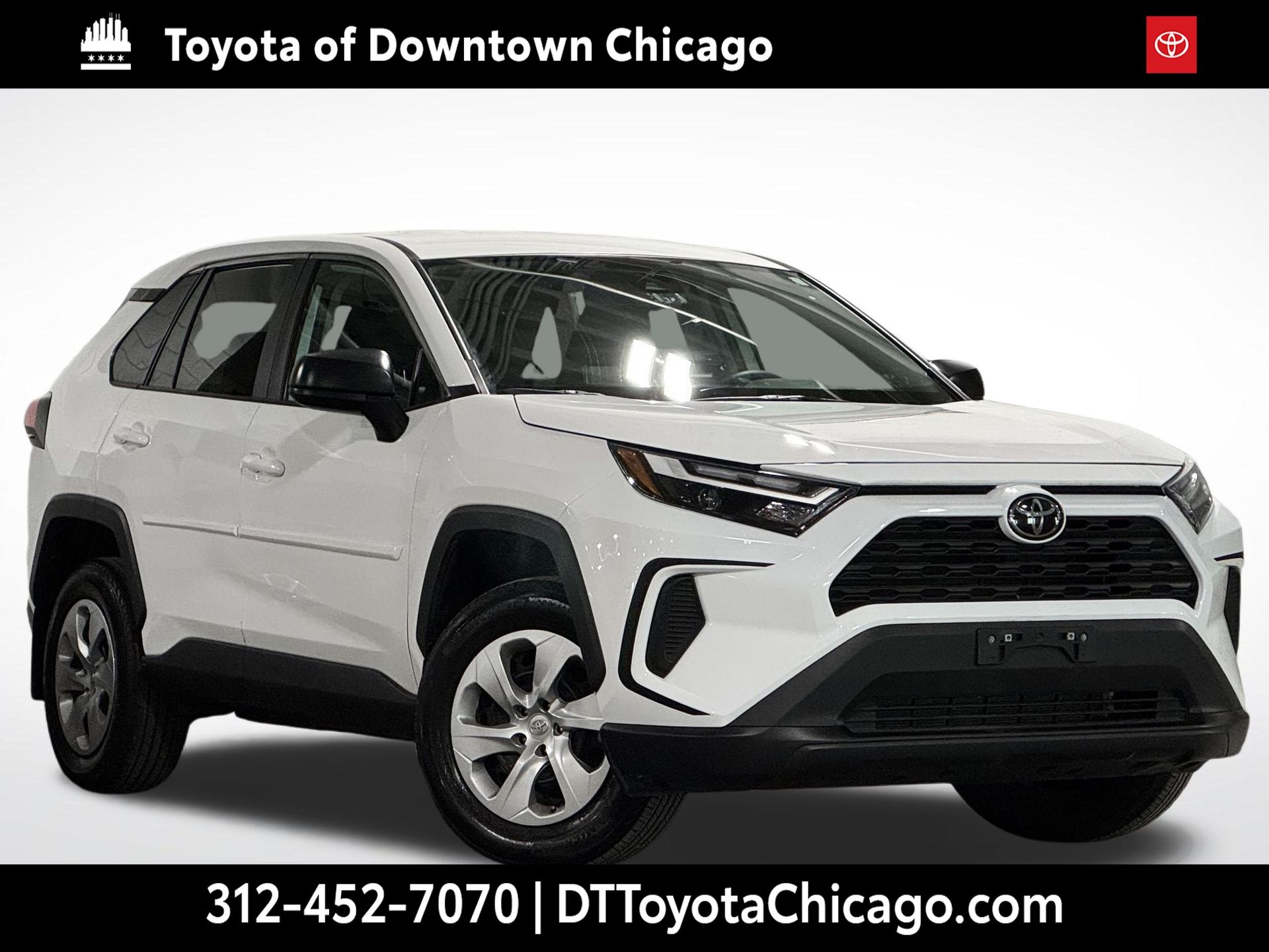 Ice Cap 2023 Toyota RAV4 LE FWD SUV / Crossover Front-Wheel Drive 8-Speed Automatic