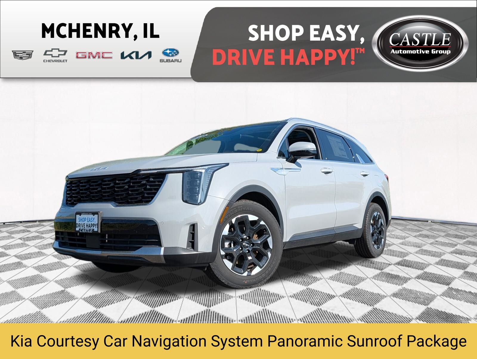 Wolf Gray 2025 Kia Sorento SUV / Crossover Front-Wheel Drive 8-Speed Automatic