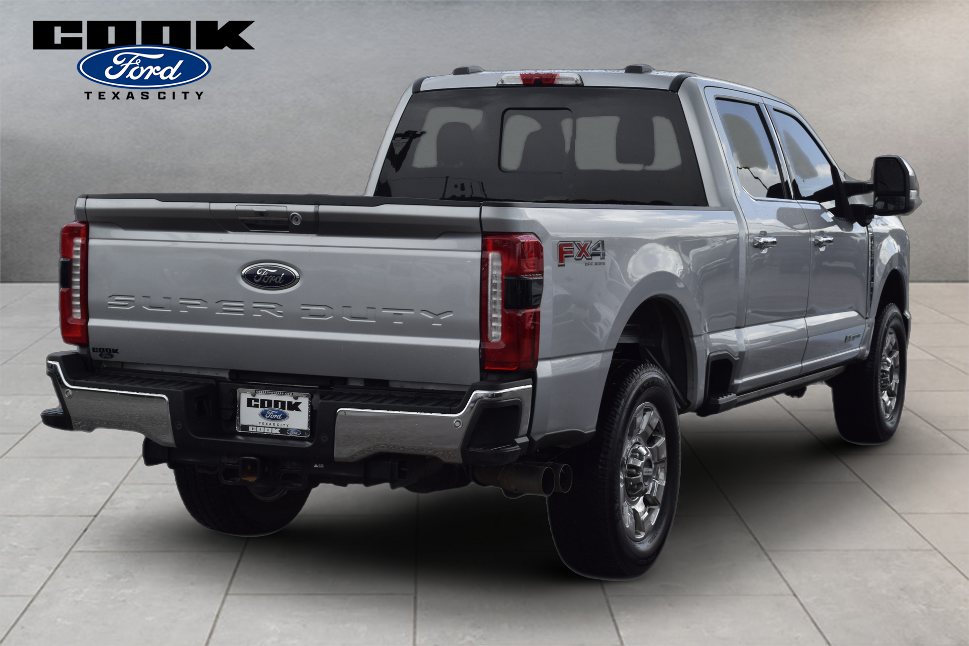 2024 Ford F-250SD Lariat Silver at Classic Elite Chevrolet Sugar Land