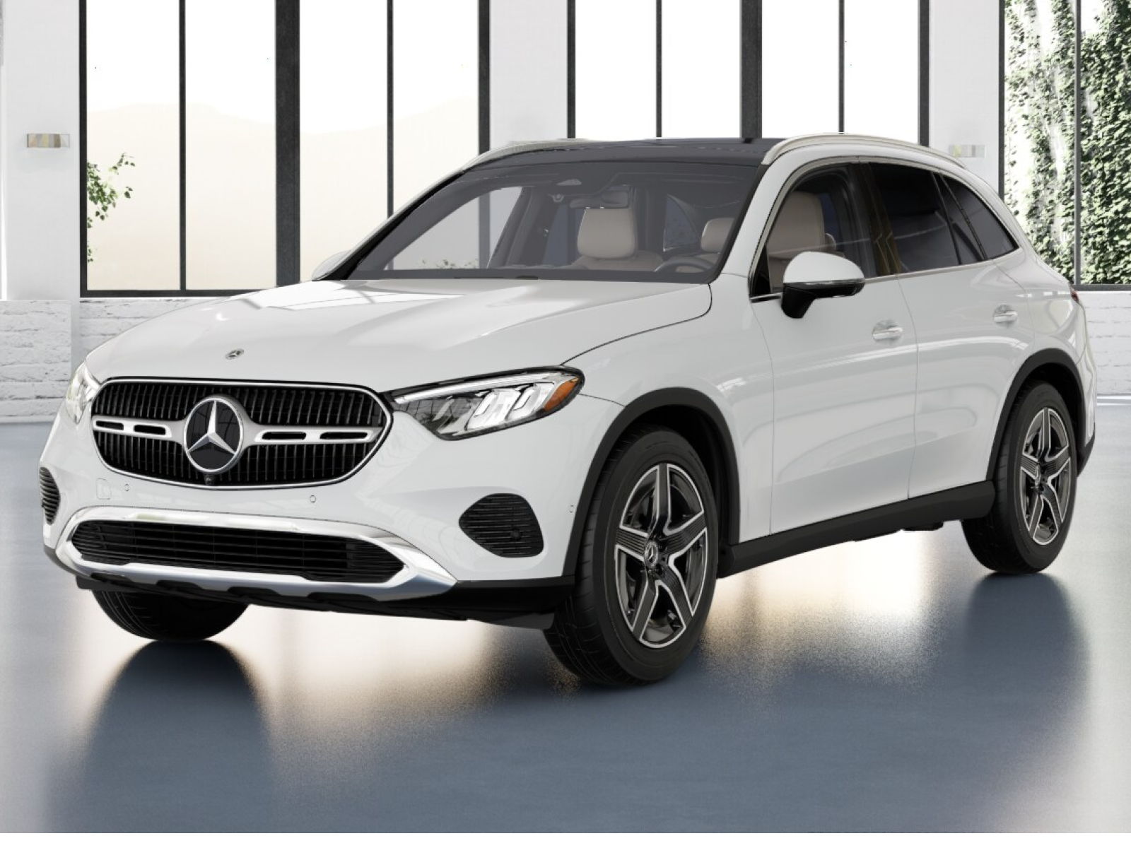 Polar White 2026 Mercedes-Benz GLC 300 4MATIC SUV / Crossover All-Wheel Drive 9-Speed Automatic