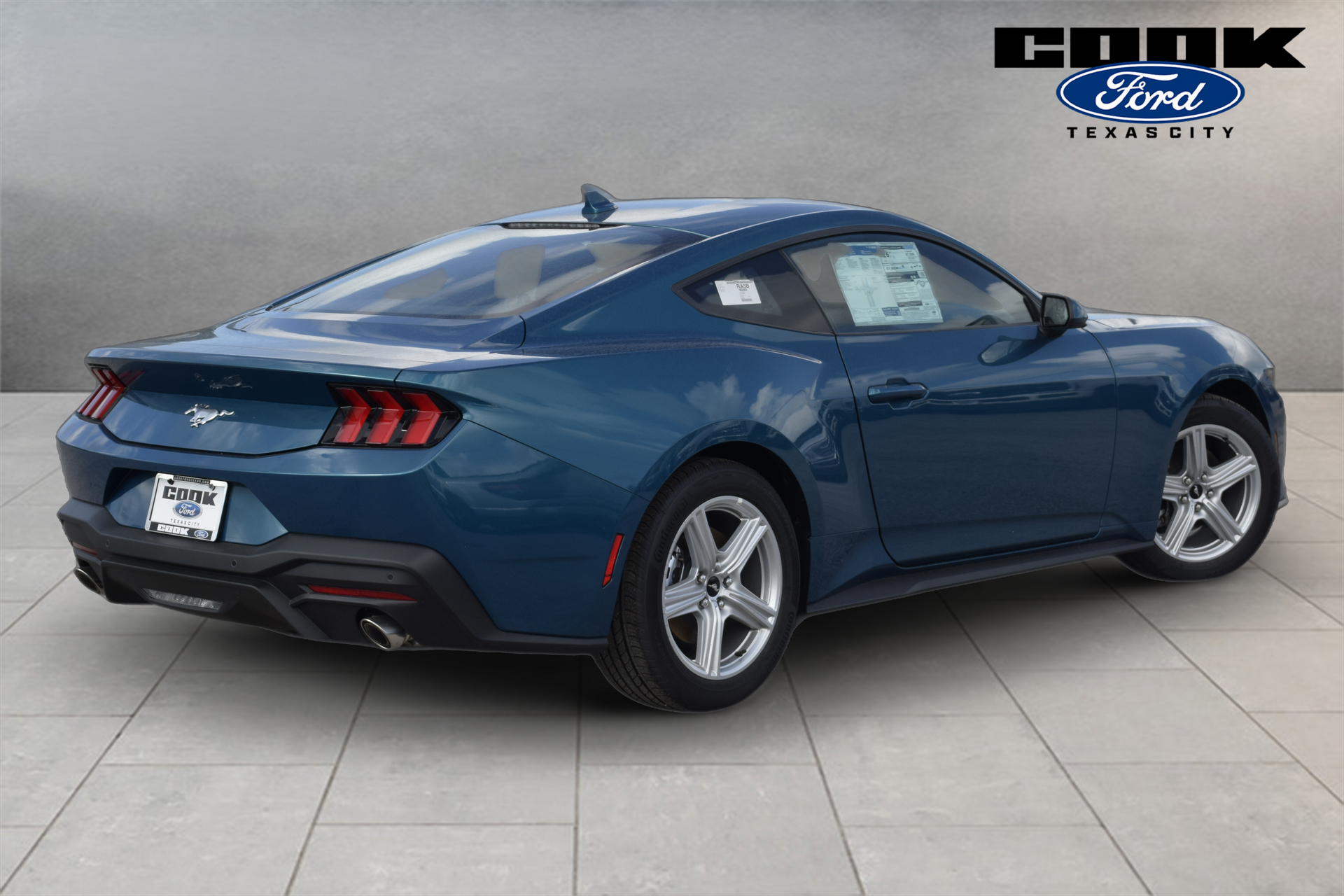 2026 Ford Mustang EcoBoost Blue at Cook Ford