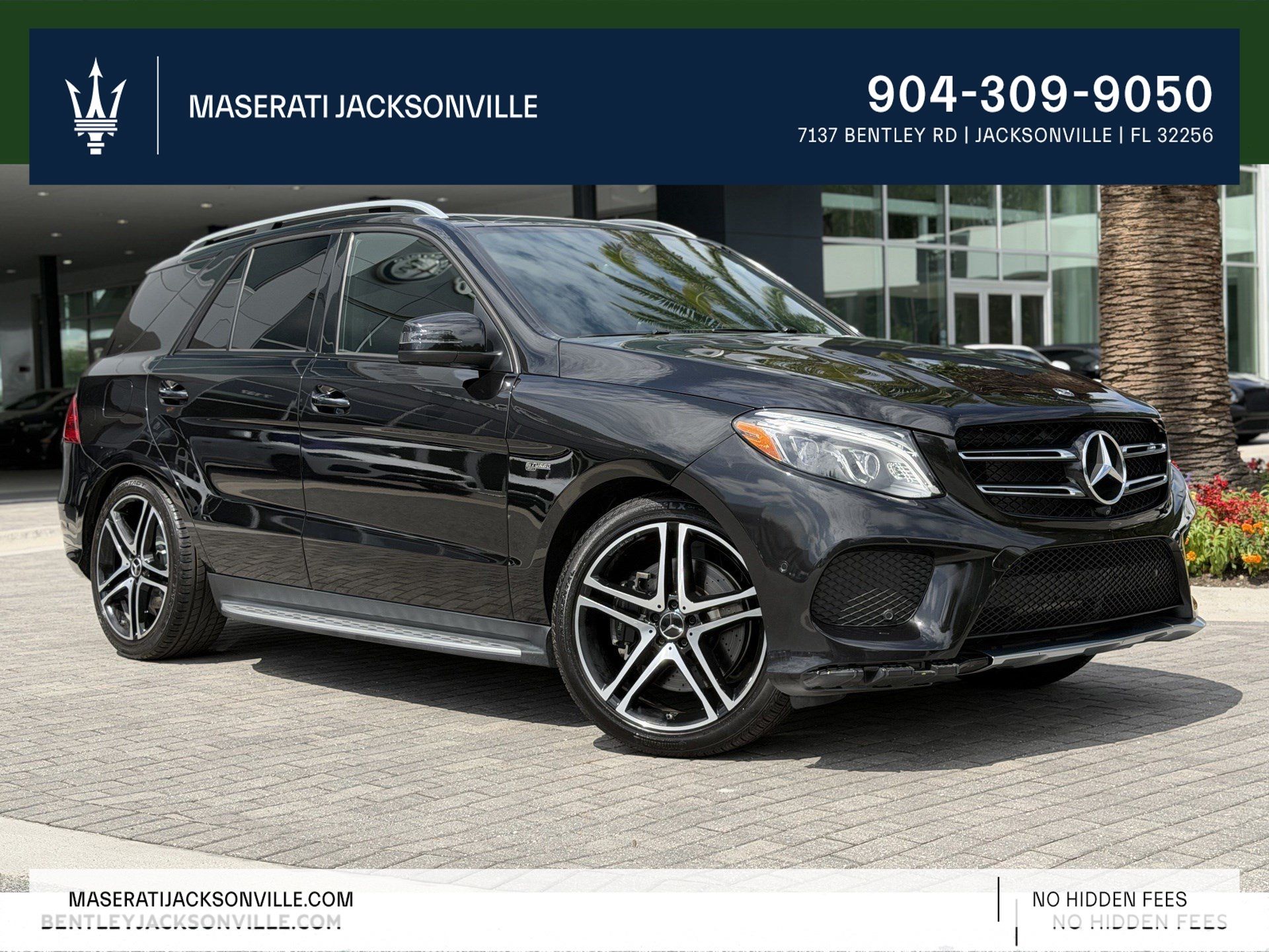 Black 2018 Mercedes-Benz GLE SUV / Crossover All-Wheel Drive 9-Speed Automatic