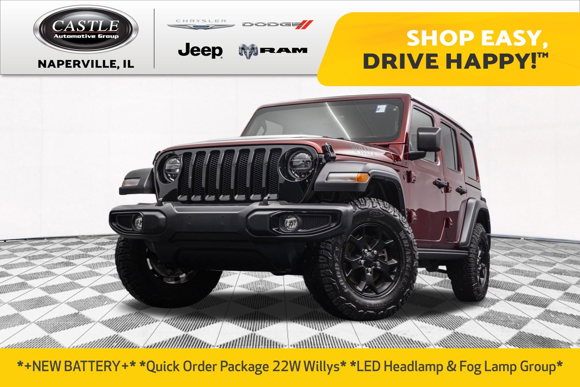 2021 Jeep Wrangler Unlimited Willys 4WD