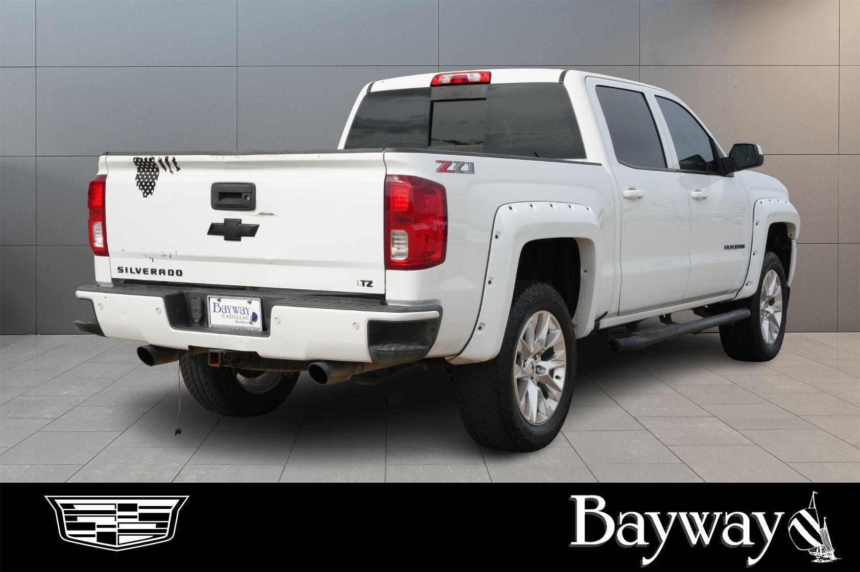 2018 Chevrolet Silverado 1500 LTZ White at Monument Chevrolet