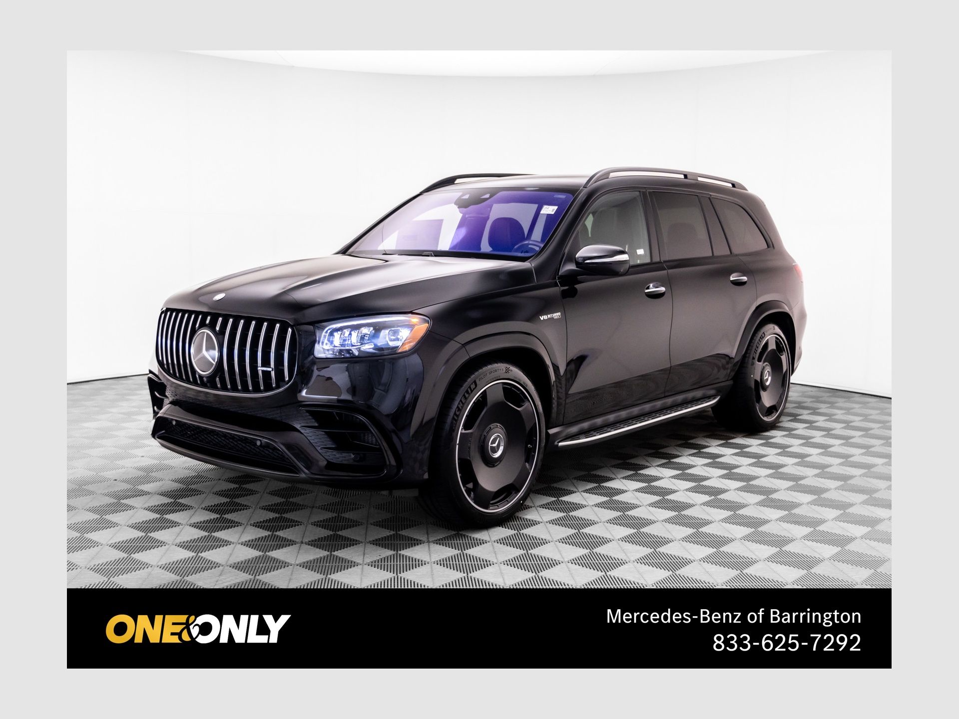 Obsidian Black Metallic 2026 Mercedes-Benz GLS SUV / Crossover All-Wheel Drive 9-Speed Automatic