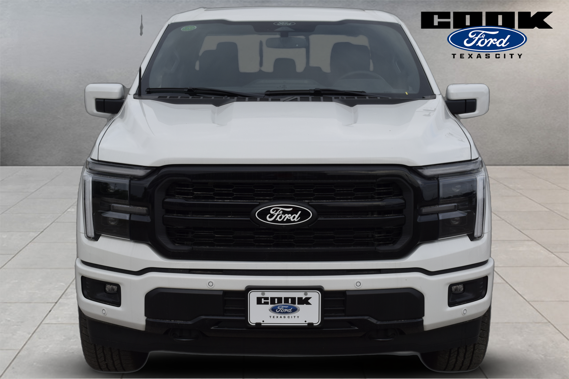 2026 Ford F-150 Lariat White at Cook Ford