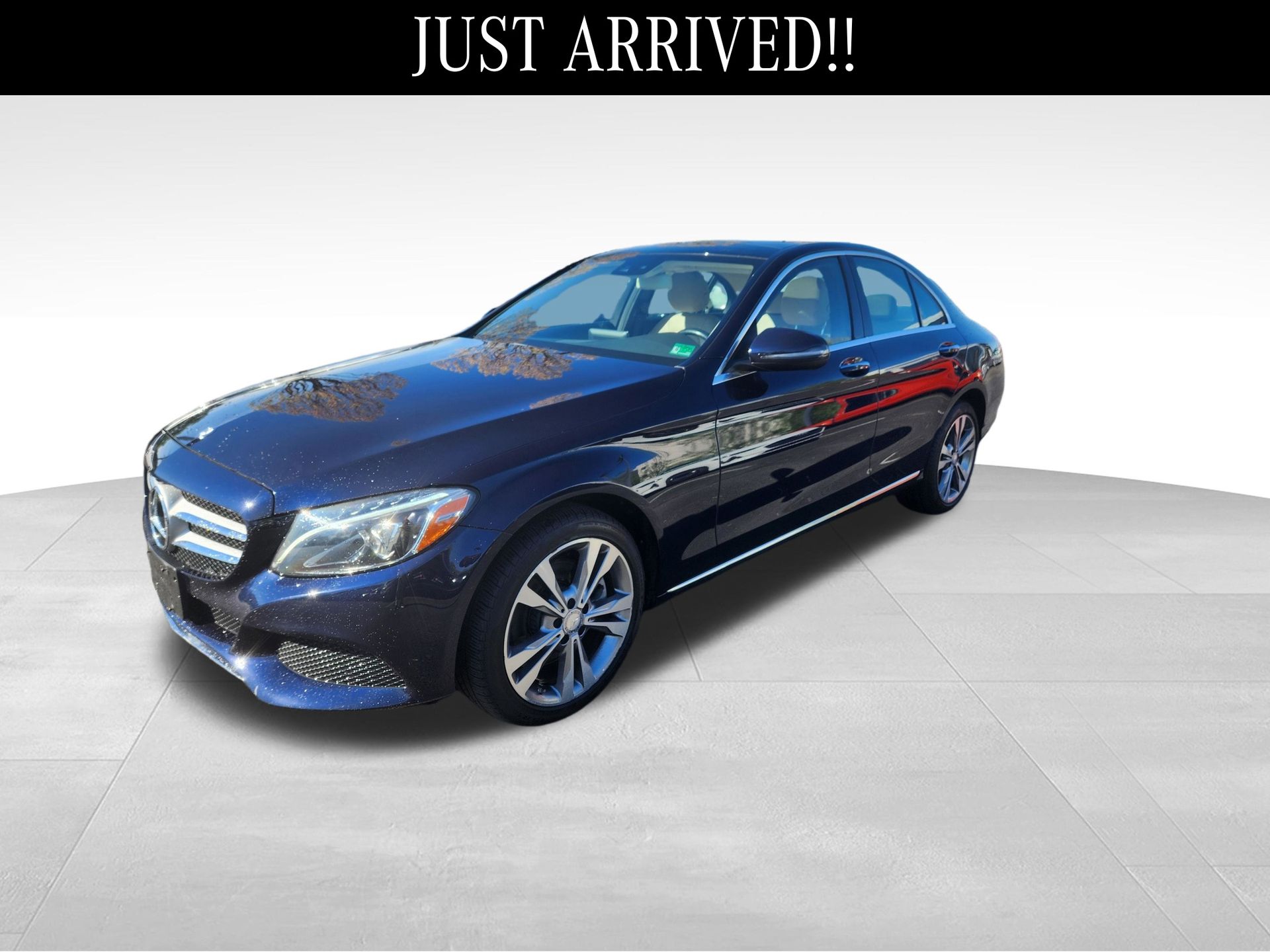 Lunar Blue Metallic 2016 Mercedes-Benz C-Class C 300 4MATIC Sedan All-Wheel Drive 7-Speed Automatic