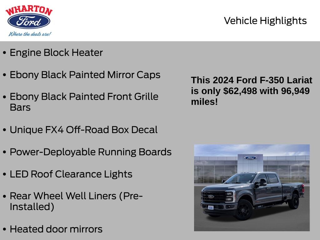 2024 Ford F-350SD Lariat Gray at Traditions Chevrolet