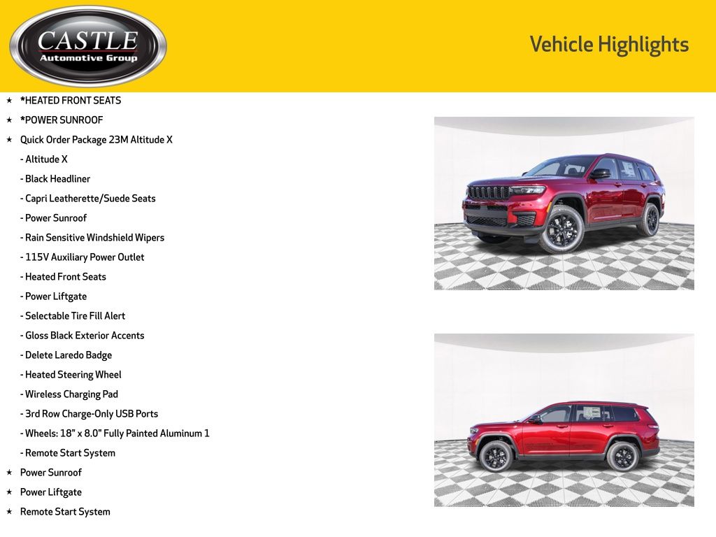 2025 JEEP GRAND CHEROKEE L - Image 3