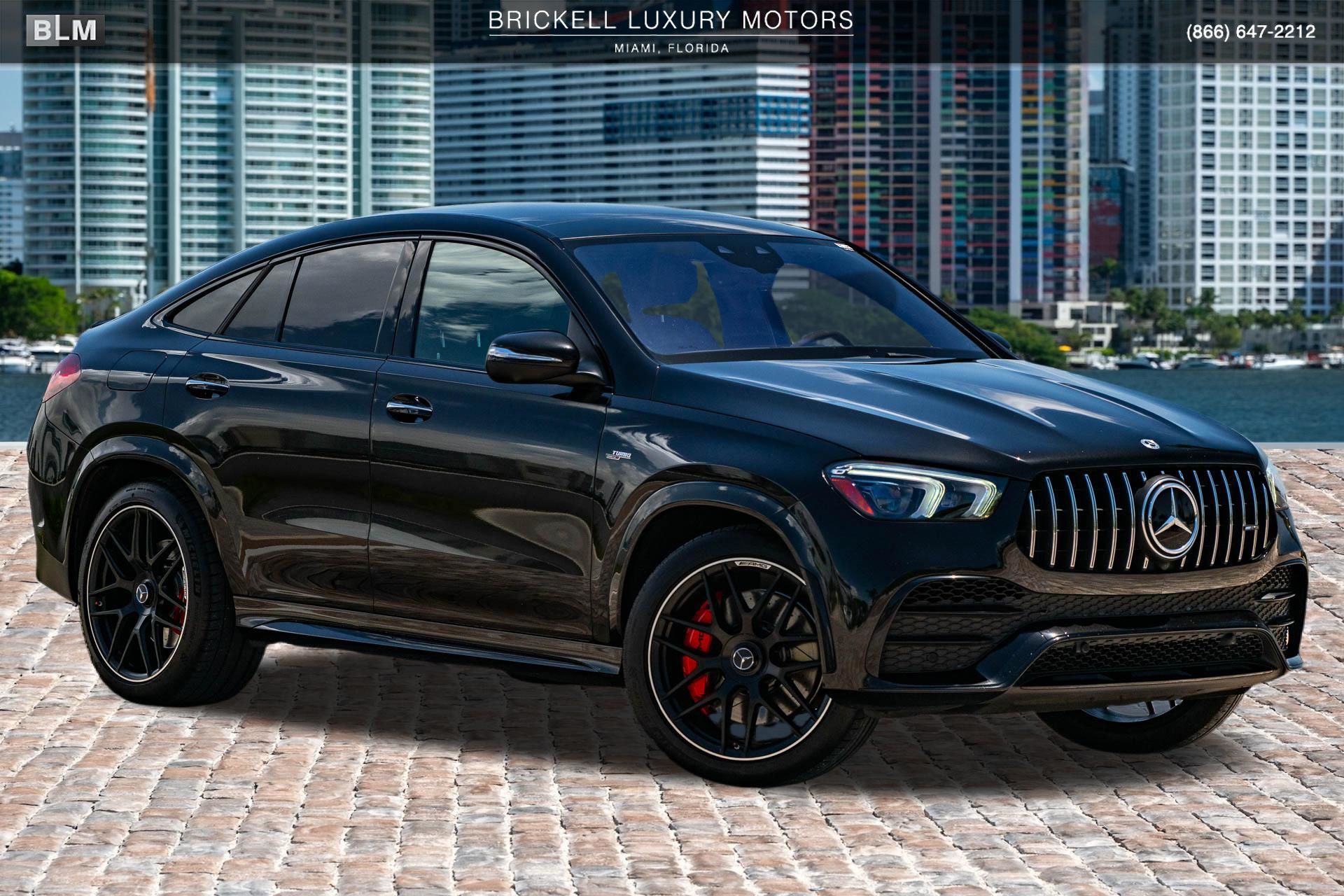Black 2022 Mercedes-Benz GLE Coupe All-Wheel Drive 9-Speed Automatic