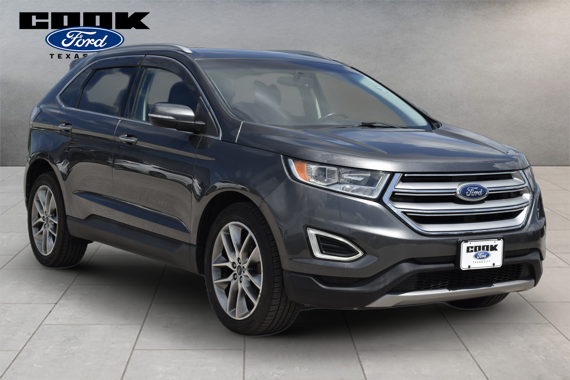 2018 Ford Edge Titanium Gray at Community Honda