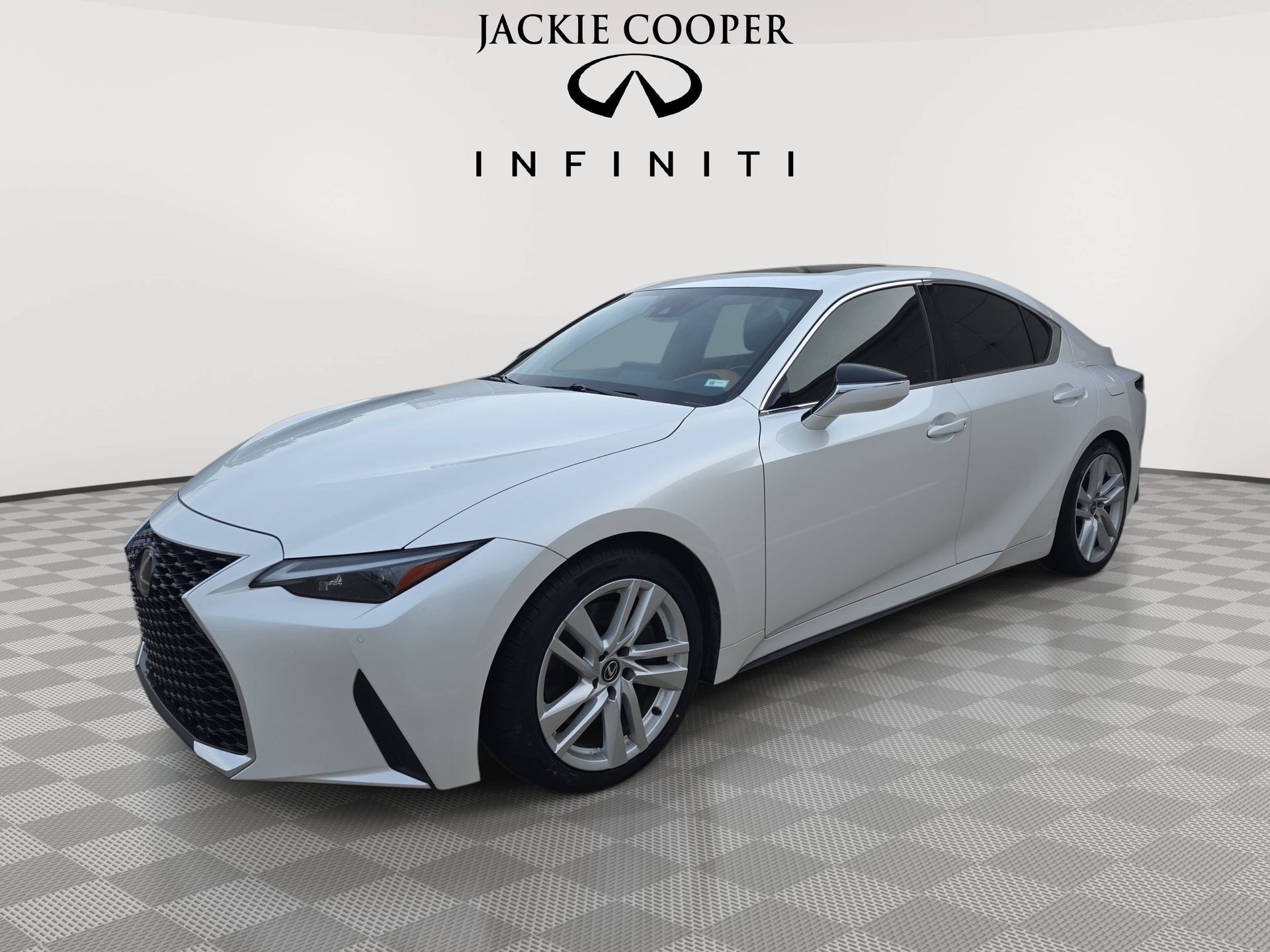 White Pearl 2024 Lexus IS Sedan Rear-Wheel Drive 8-Speed Automatic
