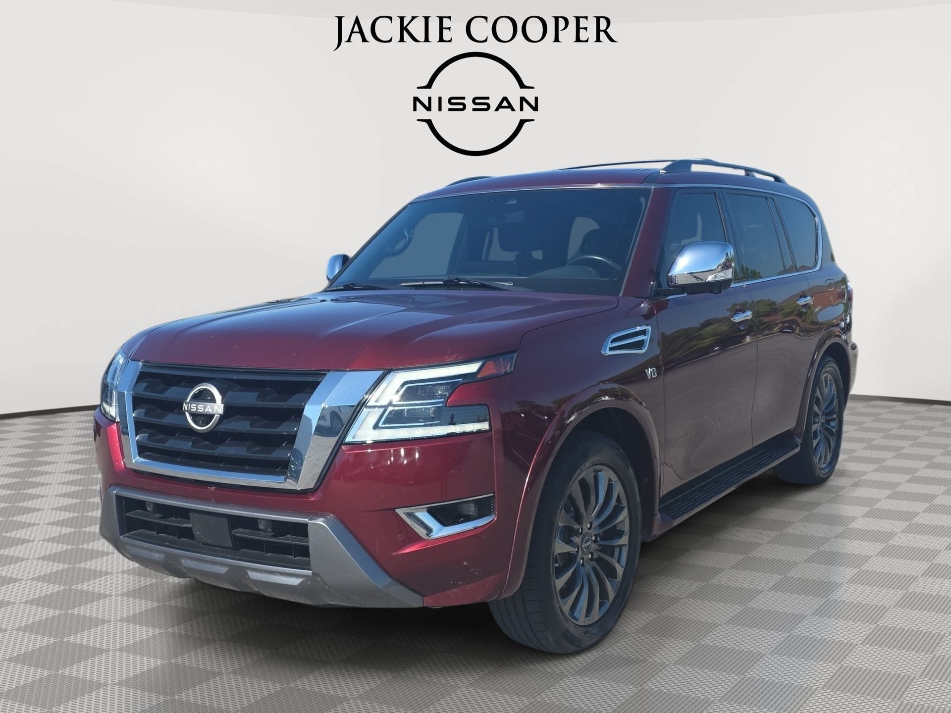 Coulis Red Pearl 2022 Nissan Armada SUV / Crossover Four-Wheel Drive 7-Speed Automatic