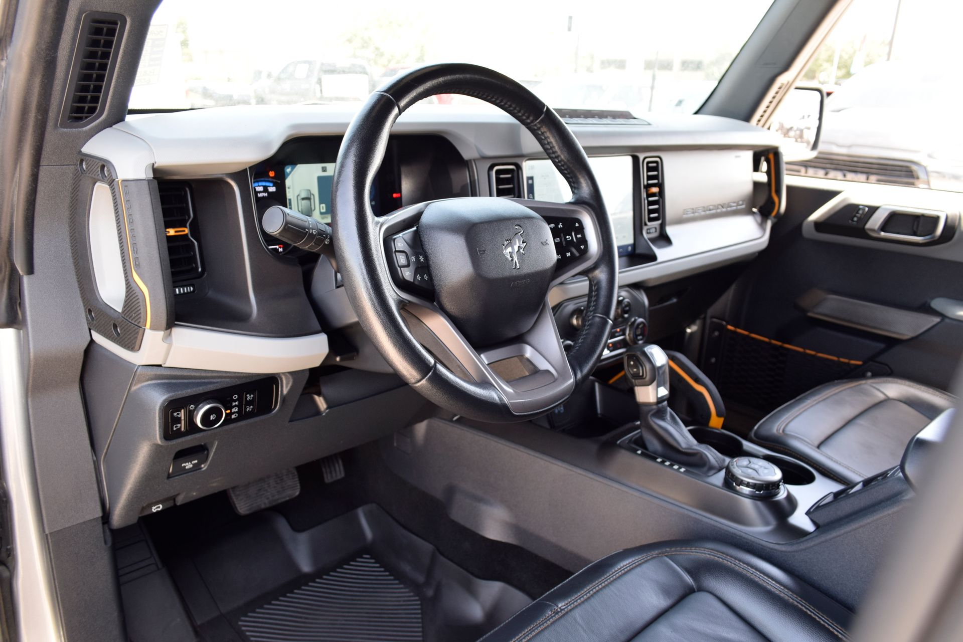 2023 Ford Bronco Badlands Silver at Joe Myers Mazda Kia