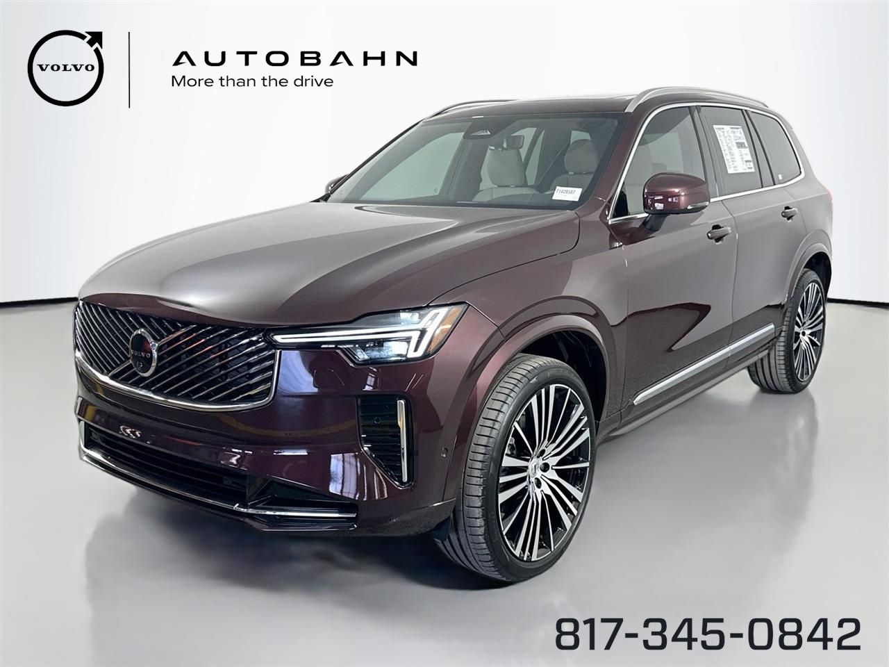 Mulberry Red Metallic 2026 Volvo XC90 B5 Plus 7-Passenger AWD SUV / Crossover All-Wheel Drive Automatic