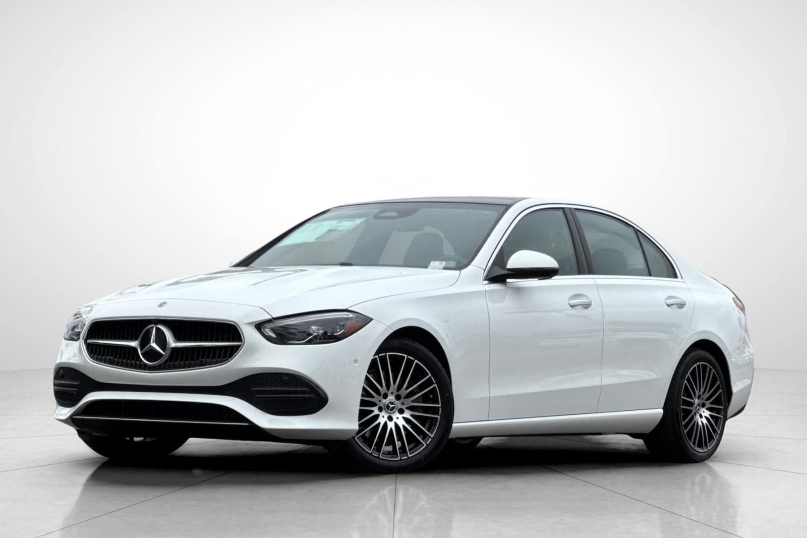 Polar White 2026 Mercedes-Benz C-Class Sedan Rear-Wheel Drive 9-Speed Automatic
