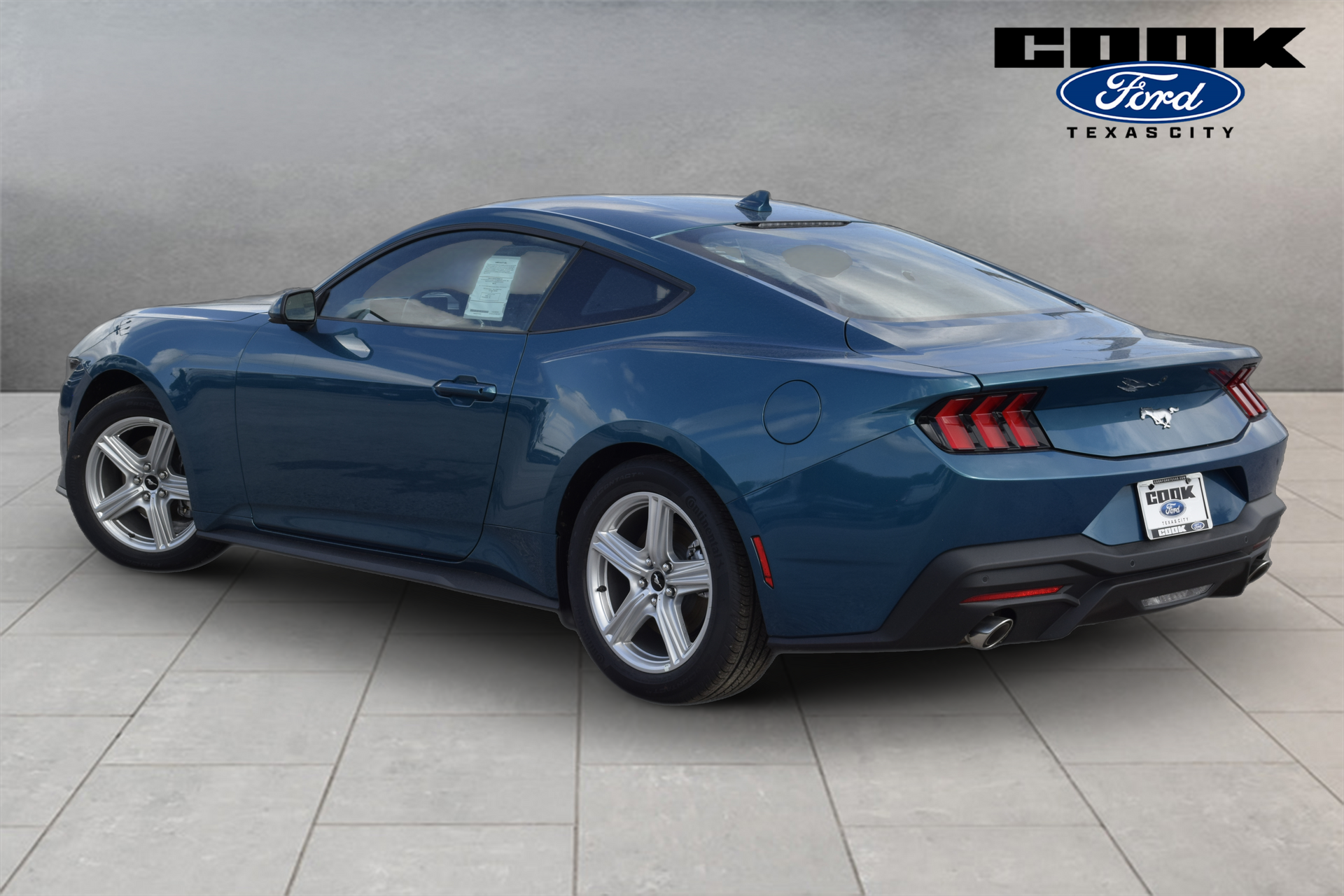 2026 Ford Mustang EcoBoost Blue at Cook Ford