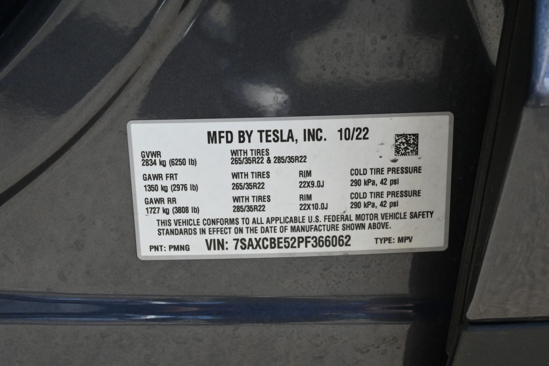 2023 Tesla Model X Standard Range Gray at DeMontrond Automotive Group