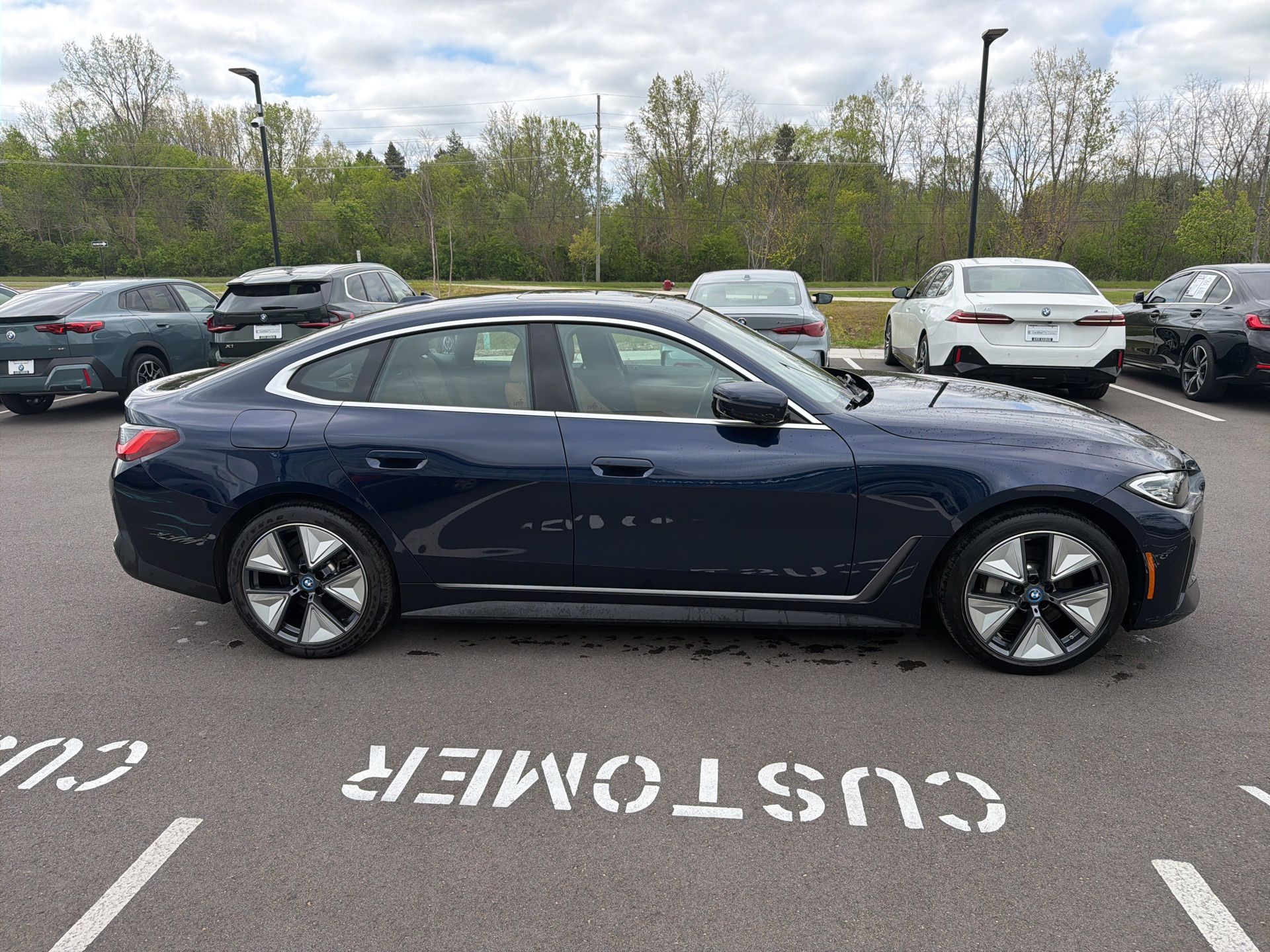 used 2023 BMW i4 car, priced at $33,650