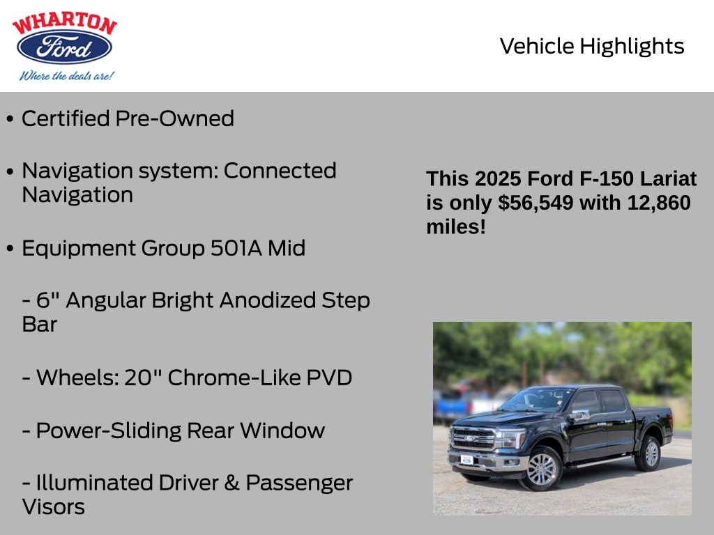 2025 Ford F-150 Lariat - 5